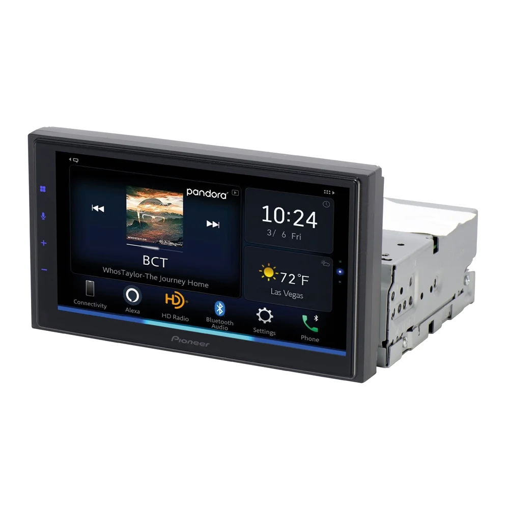 Restored Pioneer DMH-WC5700NEX 6.8 inch HD Modular Multimedia Receiver (Refurbished)