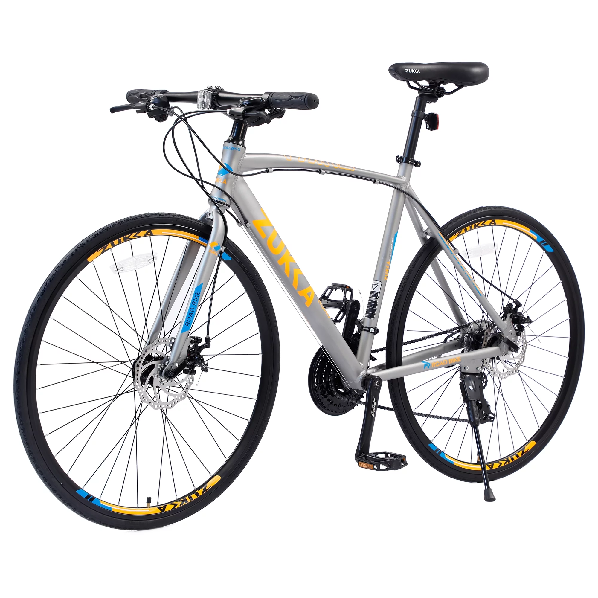 iYofe 28″ Hybrid Bike for Men and Women, Shimano 24-Speed Road Bike, Mens Bike, 85% Pre-assembled, Mountain Bike, Titanium