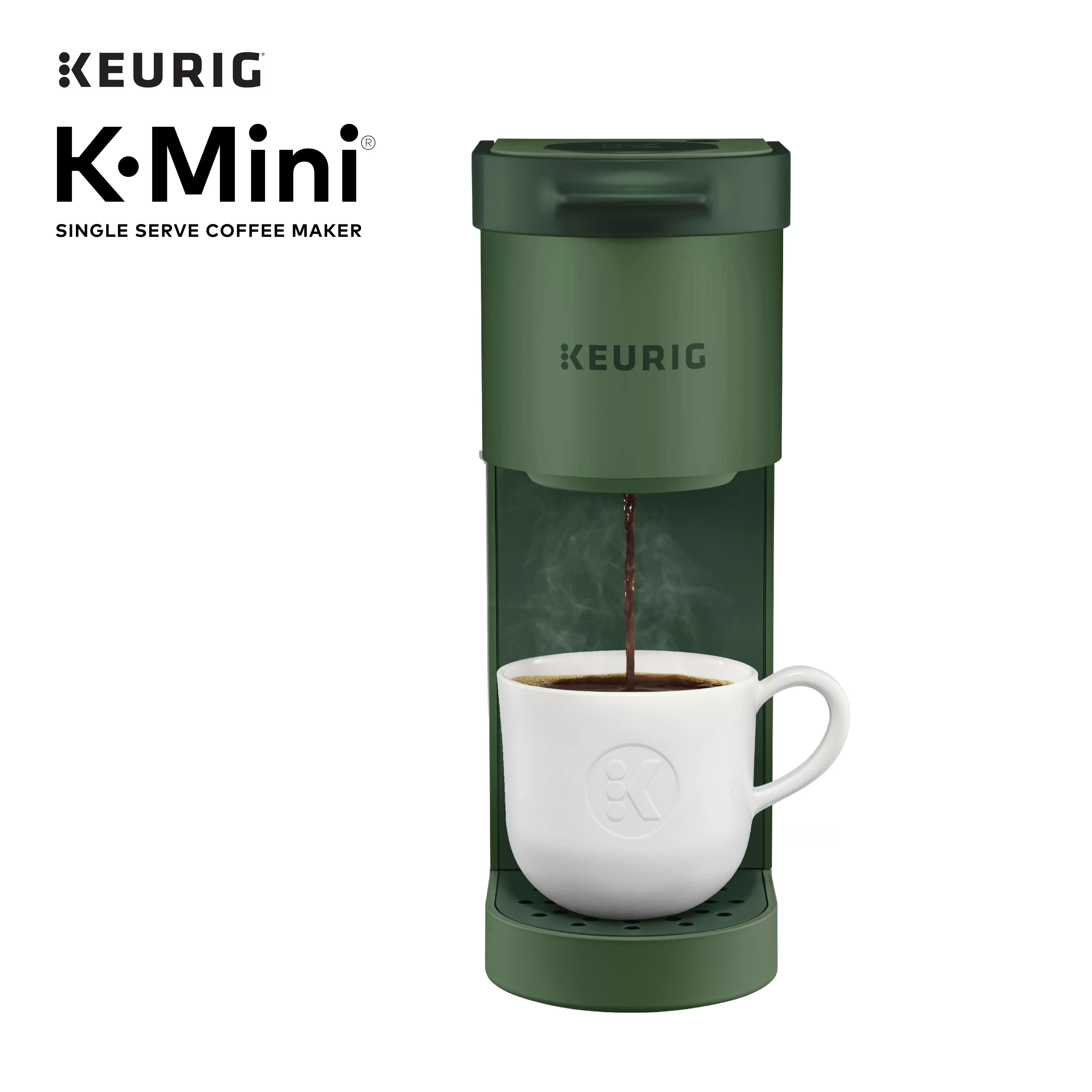 Keurig K-Mini Single Serve K-Cup Pod Coffee Maker, Evergreen