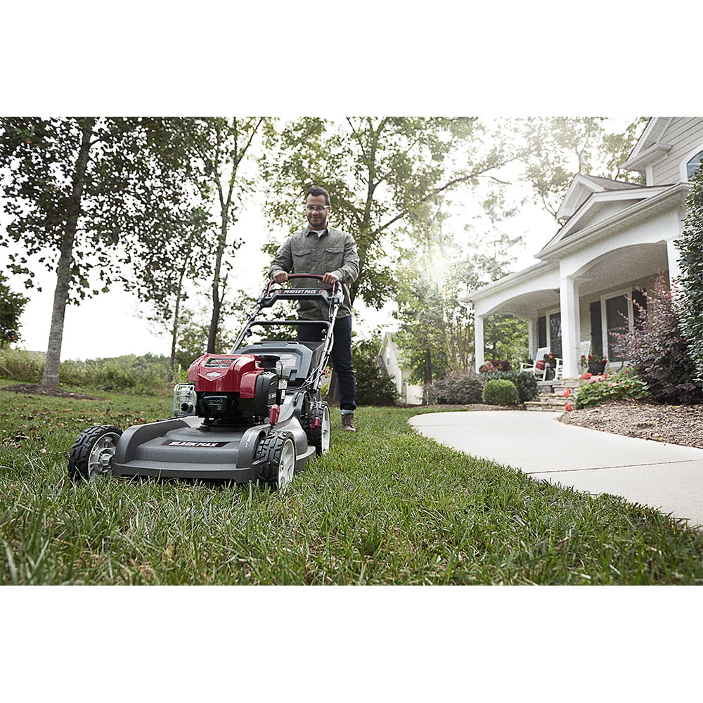 Black Max 21-inch 3-in-1 Self-Propelled Gas Mower with Perfect Pace Technology