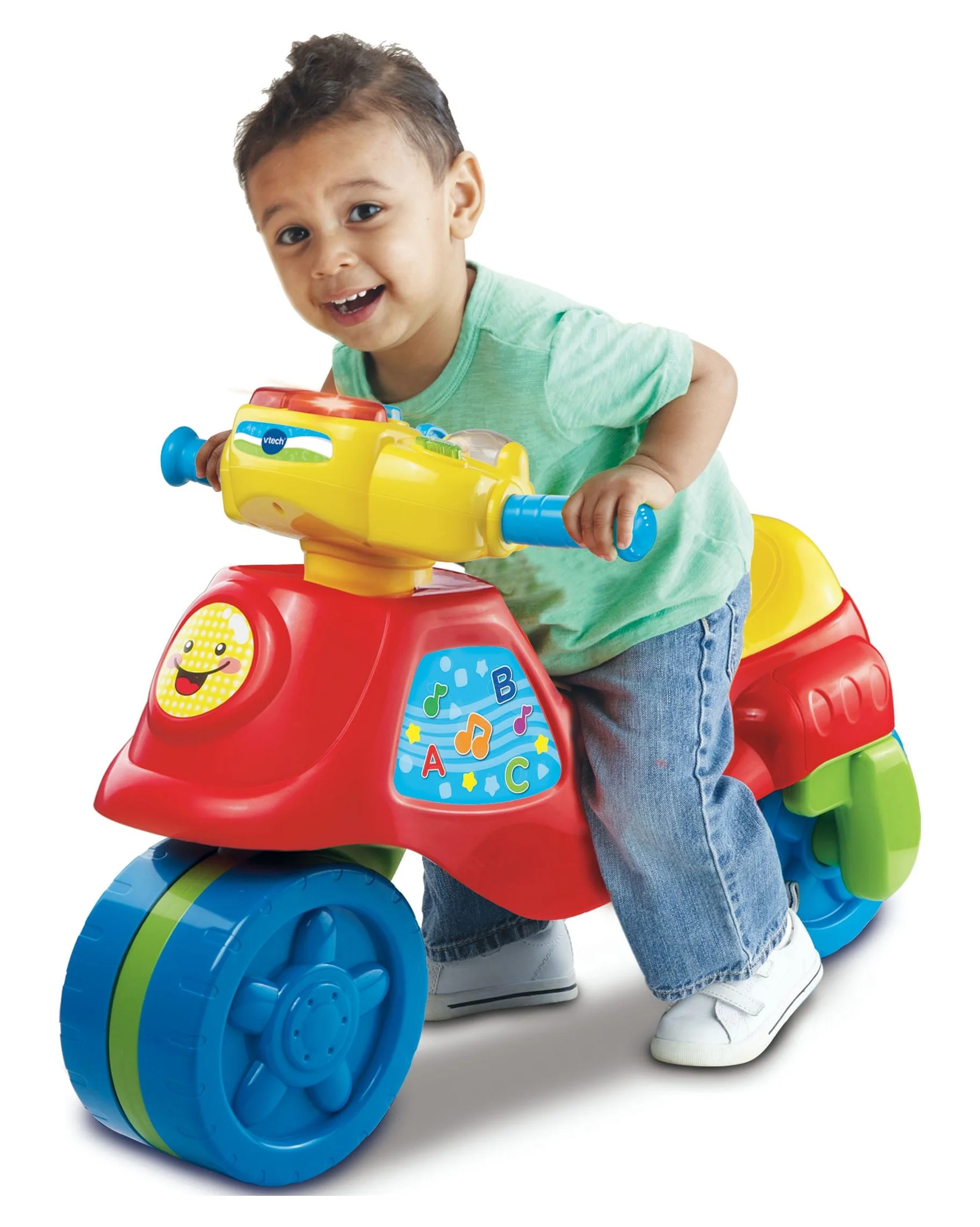 VTech, 2-in-1 Learn and Zoom Motorbike, Riding Toy for 1 Year Old