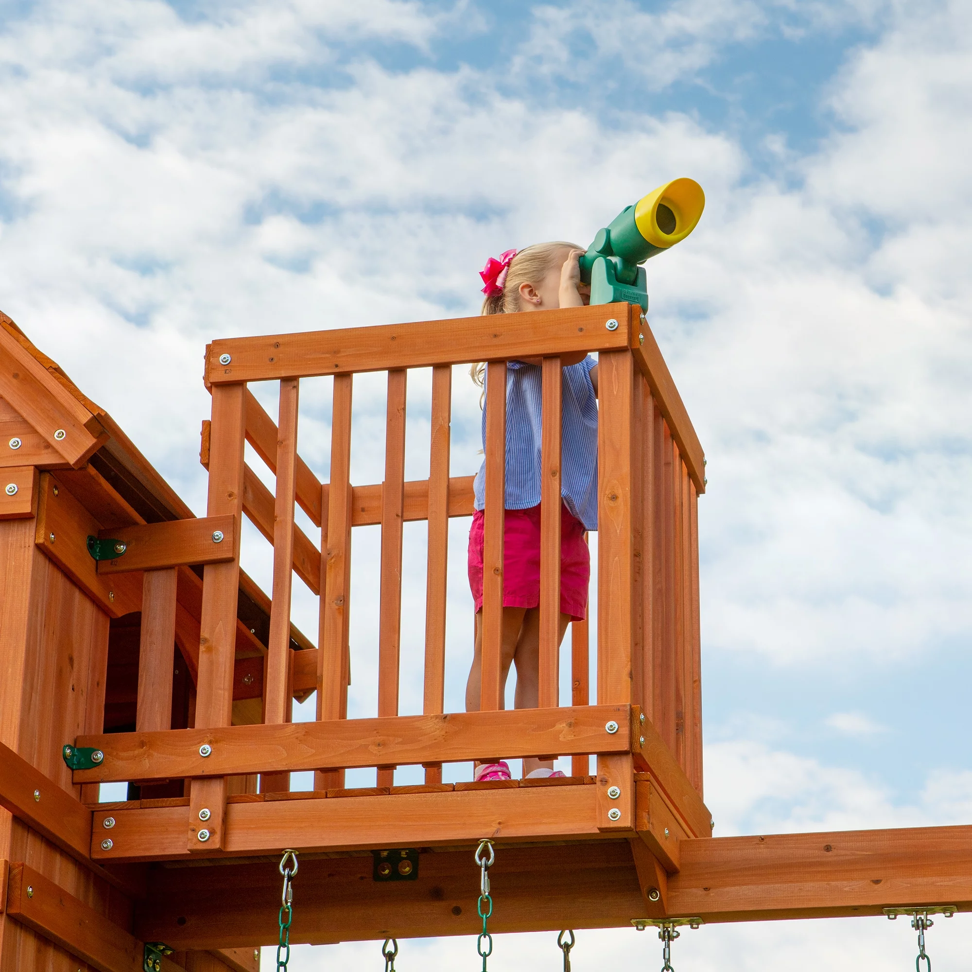 Backyard Discovery Skyfort II Swing Set