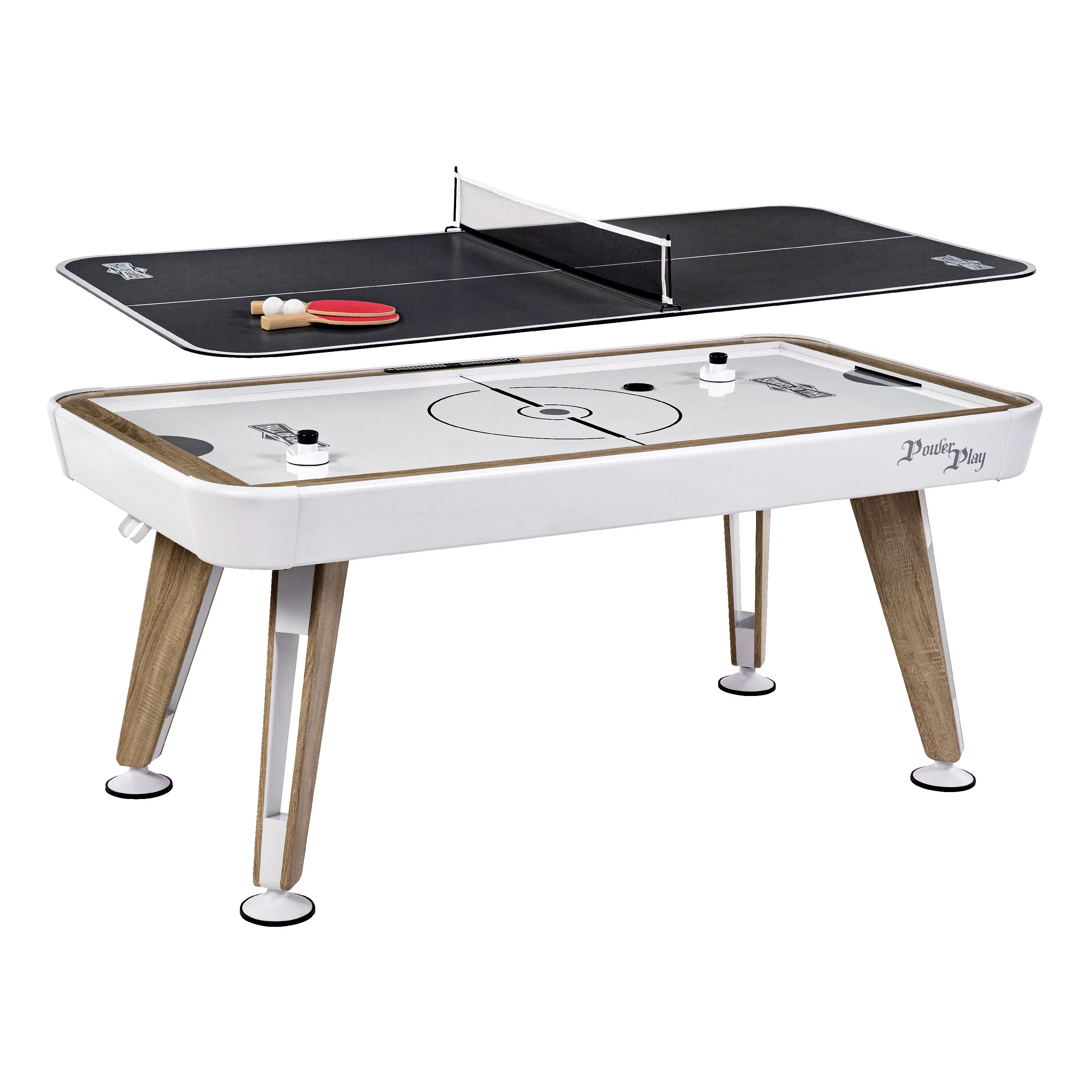 Hall of Games 72 inch Apex Air Powered Hockey Table with Table Tennis Top