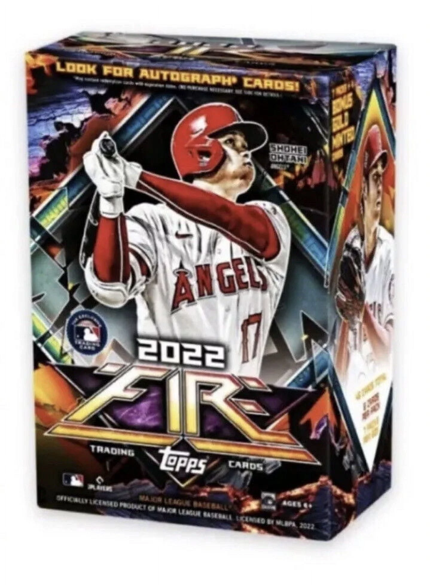 2022 Topps Fire MLB Baseball Blaster Box – Factory Sealed