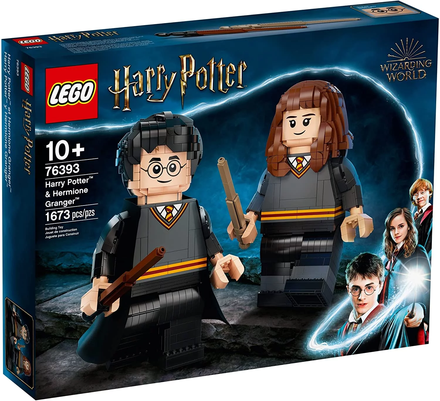 LEGO Harry Potter & Hermione Granger 76393 Building Set (1673 Pieces)