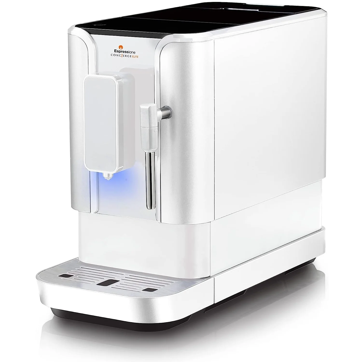 Espressione Concierge Elite Diamond White Fully Automatic Coffee Espresso Machine