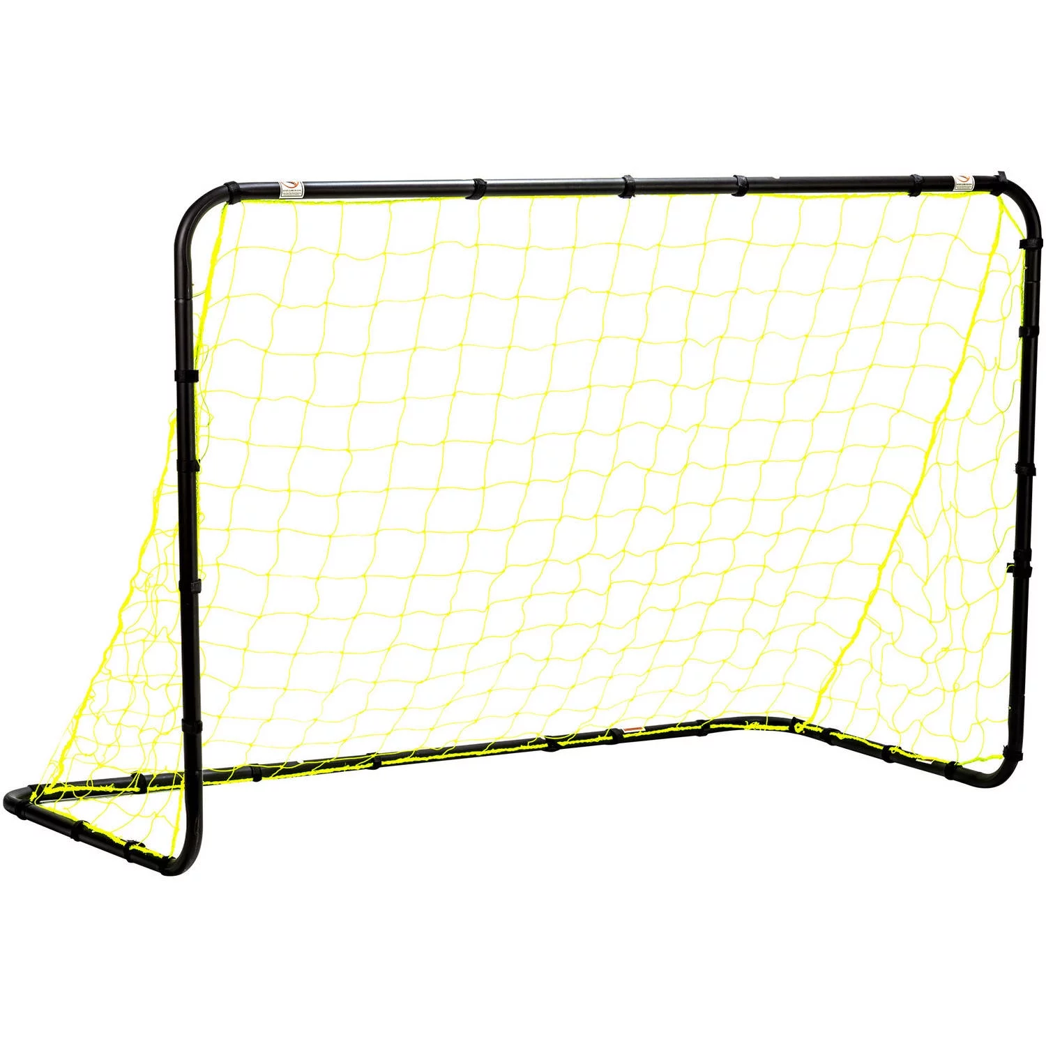 Franklin Sports Youth Mini Soccer Goal – 6′ x 4′ Steel Kids Goal – Black