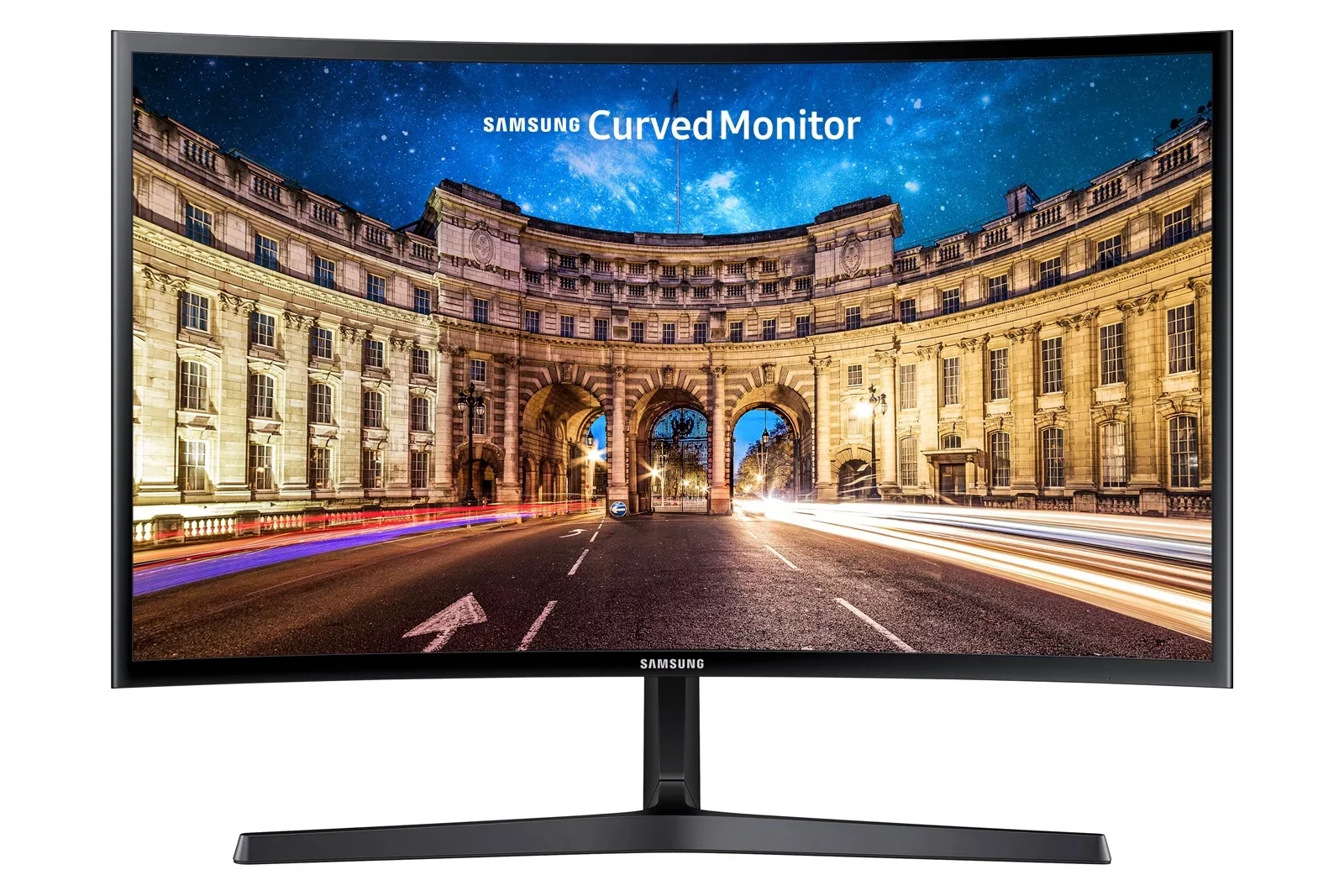 SAMSUNG 27″ Class Curved 1920×1080 VGA HDMI 60hz 4ms AMD FREESYNC HD LED Monitor – LC27F396FHNXZA