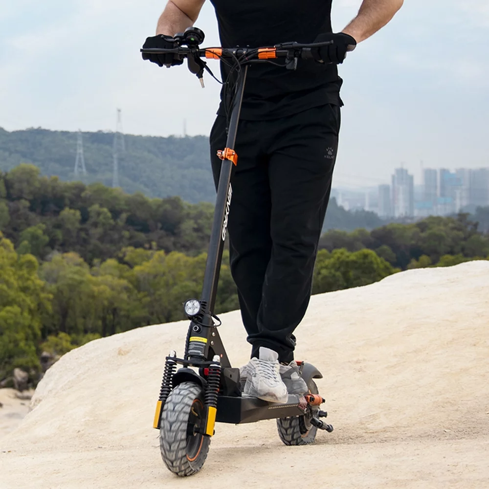 IENYRID Electric Kick Scooter, 22 Miles Range, 28 mph, 800W Motor Power, 10-inch pneumatic tires, Lightweight and Foldable. Safe & Comfortable Riding