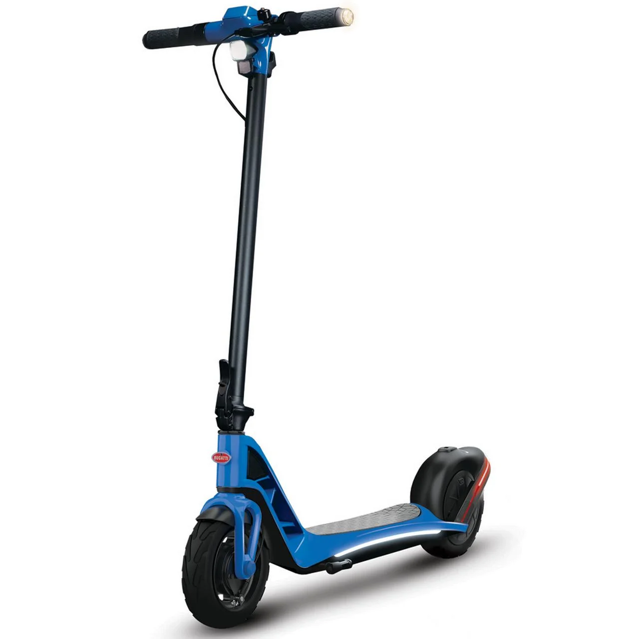 Bugatti Electric Scooter Lightweight & Foldable ? 600W Power, 18.6 MPH Max Speed, 20+ Mile Range ? Agile Blue