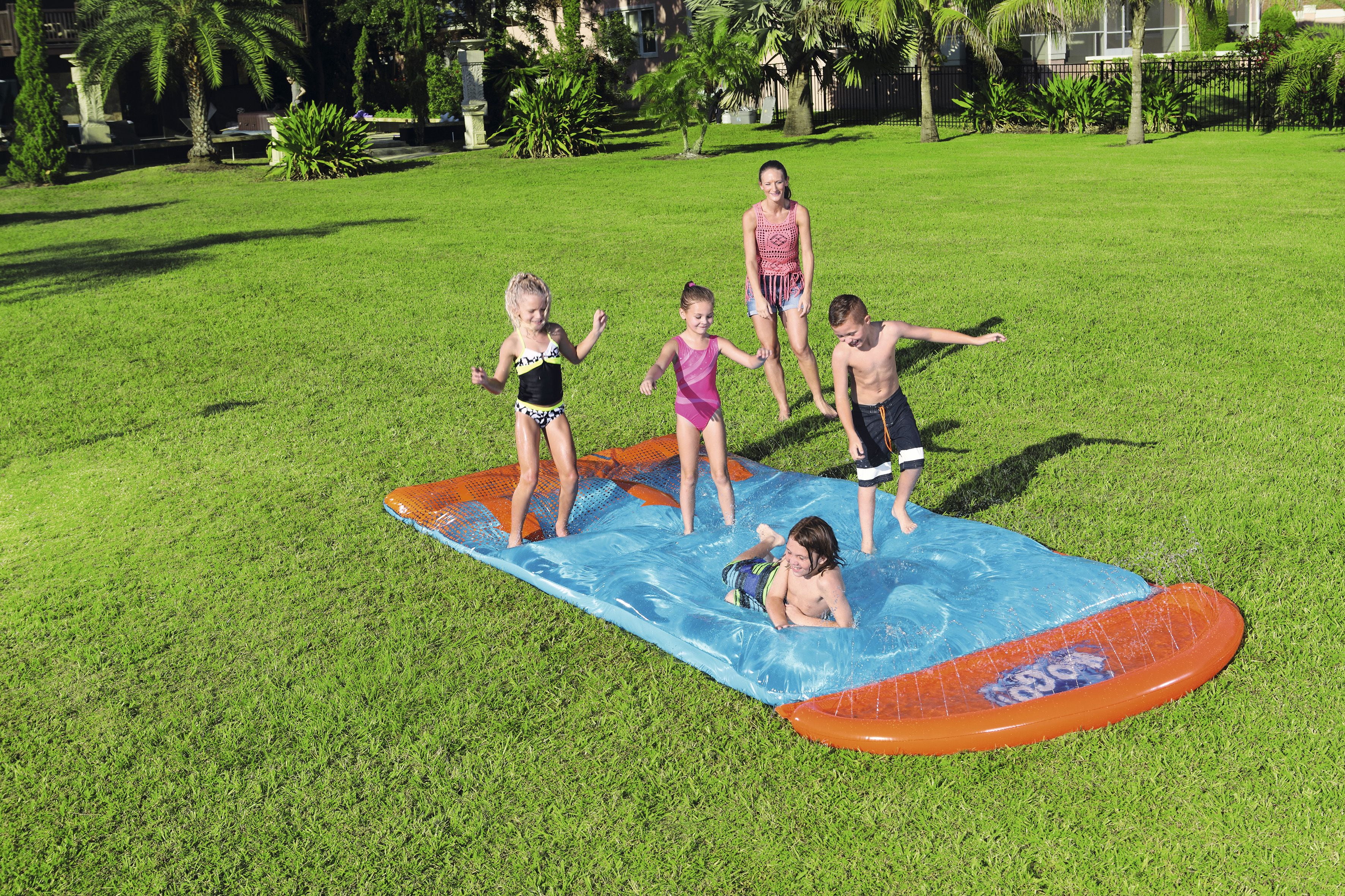 H2OGO! Blobzter 15′ Triple Lane Water Slide