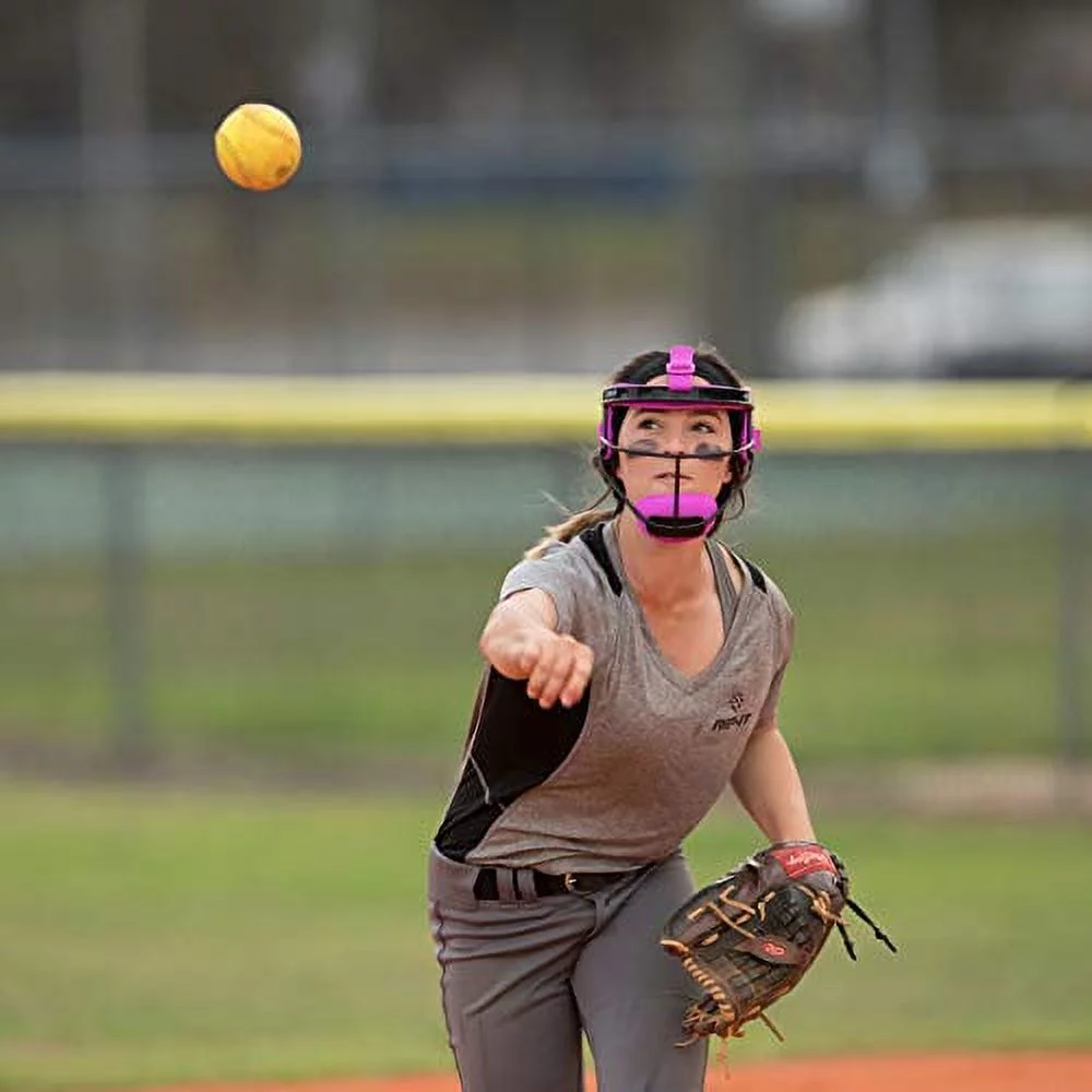 RIP-IT Original Defense Softball Fielder’s Mask, Youth, Black