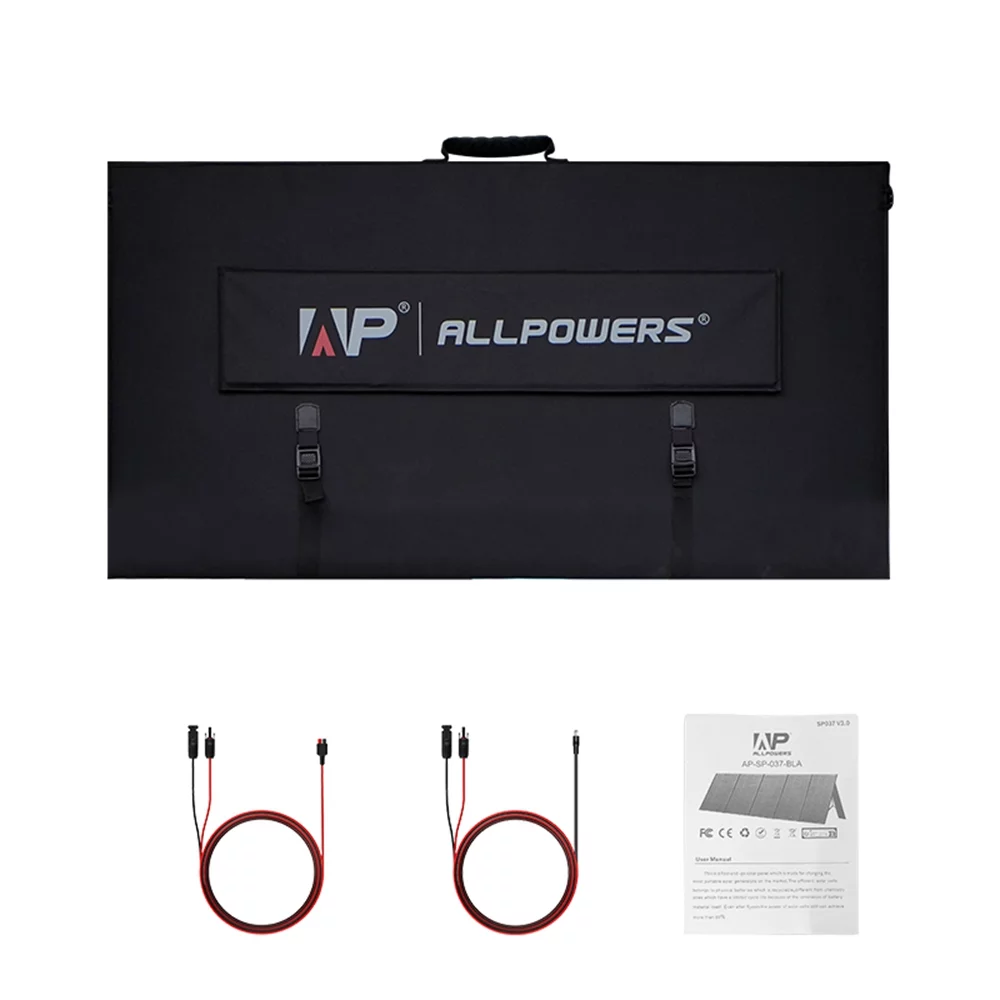 ALLPOWERS R4000 Portable Power Station, 3600Wh LiFePO4 Battery, 3600 Watt, 30A RV Port, Voice Control, with Handle & Wheels, Portable Solar Generator for Outdoor Camping, Home Backup, RV, Power Outage