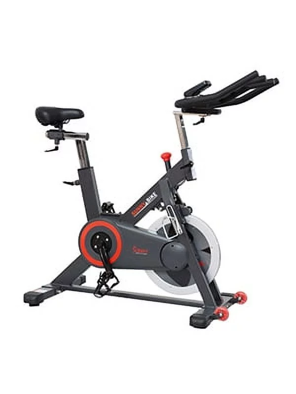 Sunny Health & Fitness Premium Indoor Cycling Smart Stationary Bike with Exclusive SunnyFit App Enhanced Bluetooth Connectivity