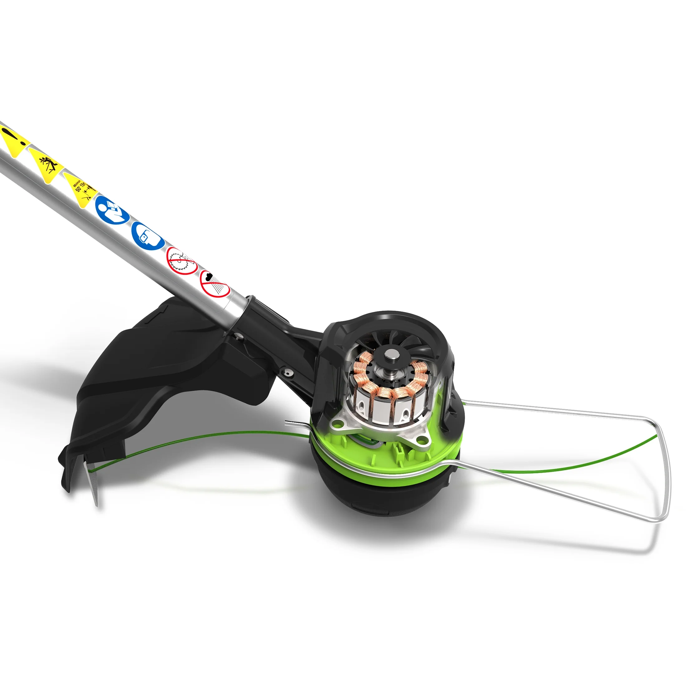 Greenworks 80V 16″ Cordless String Trimmer with 2.0 Ah Battery & Charger 2100102VT