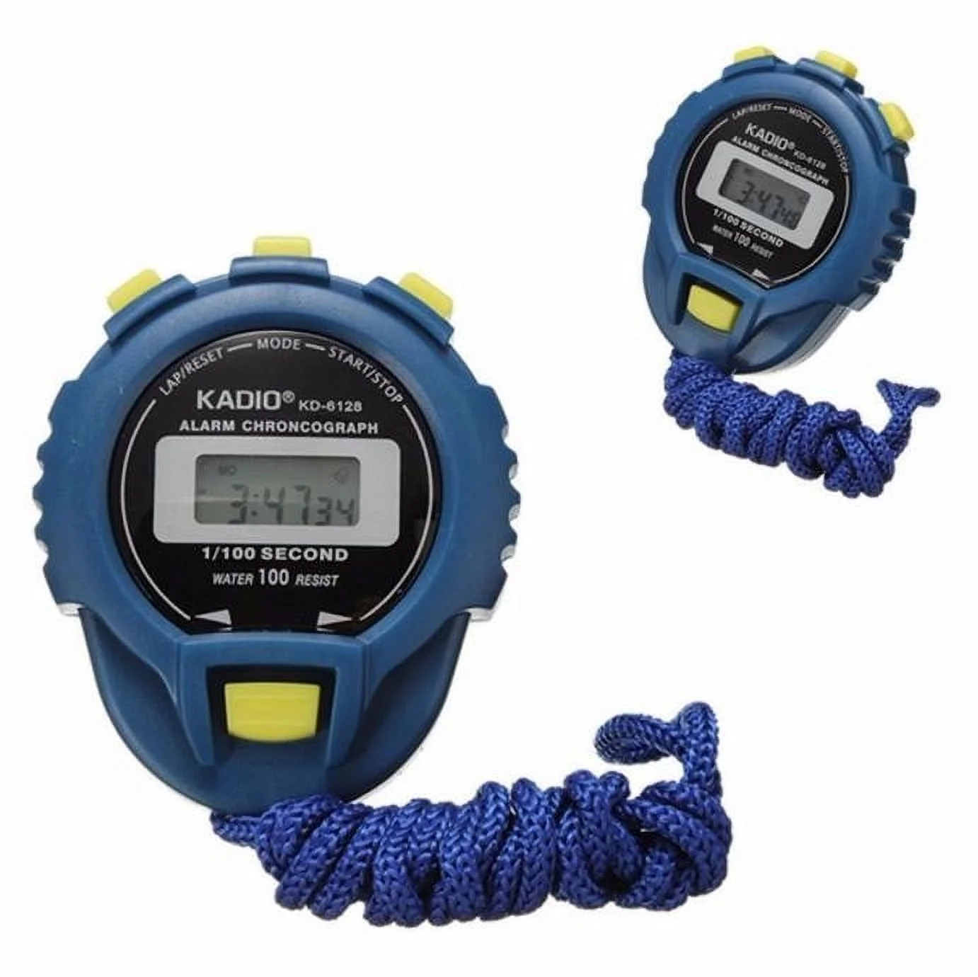 Floleo Clearance LCD Chronograph Digital Timer Stopwatch Sport Counter Odometer Watch Alarm