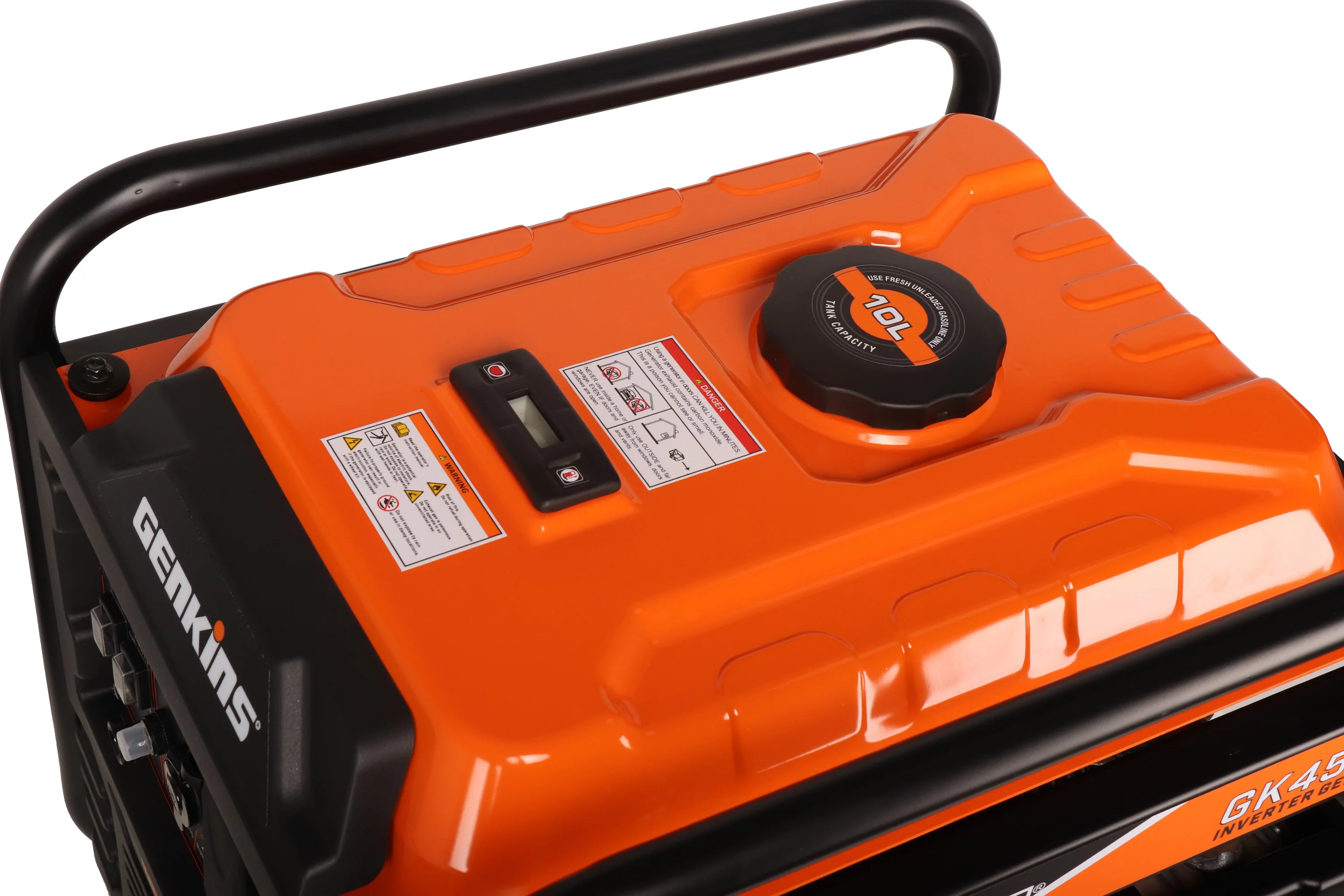 Genkins 4500 Watt Portable Inverter Generator Open Frame Reduce Noise level by 50%