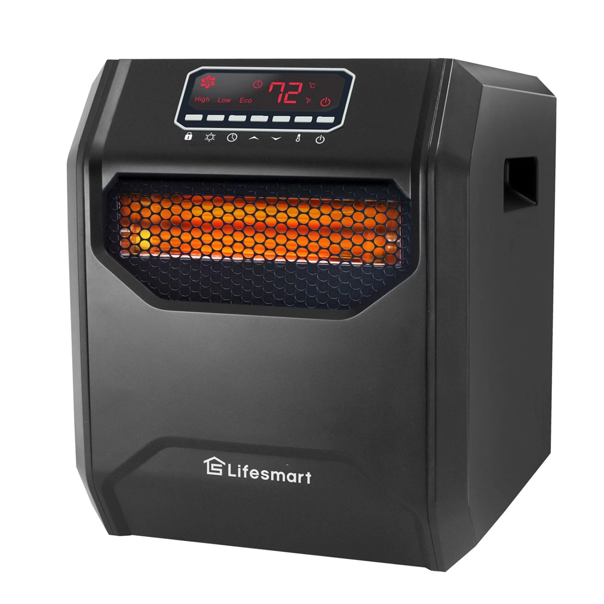 LifeSmart LifePro 1500W 6 Element Infrared Large Room Space Heater w/Remote New