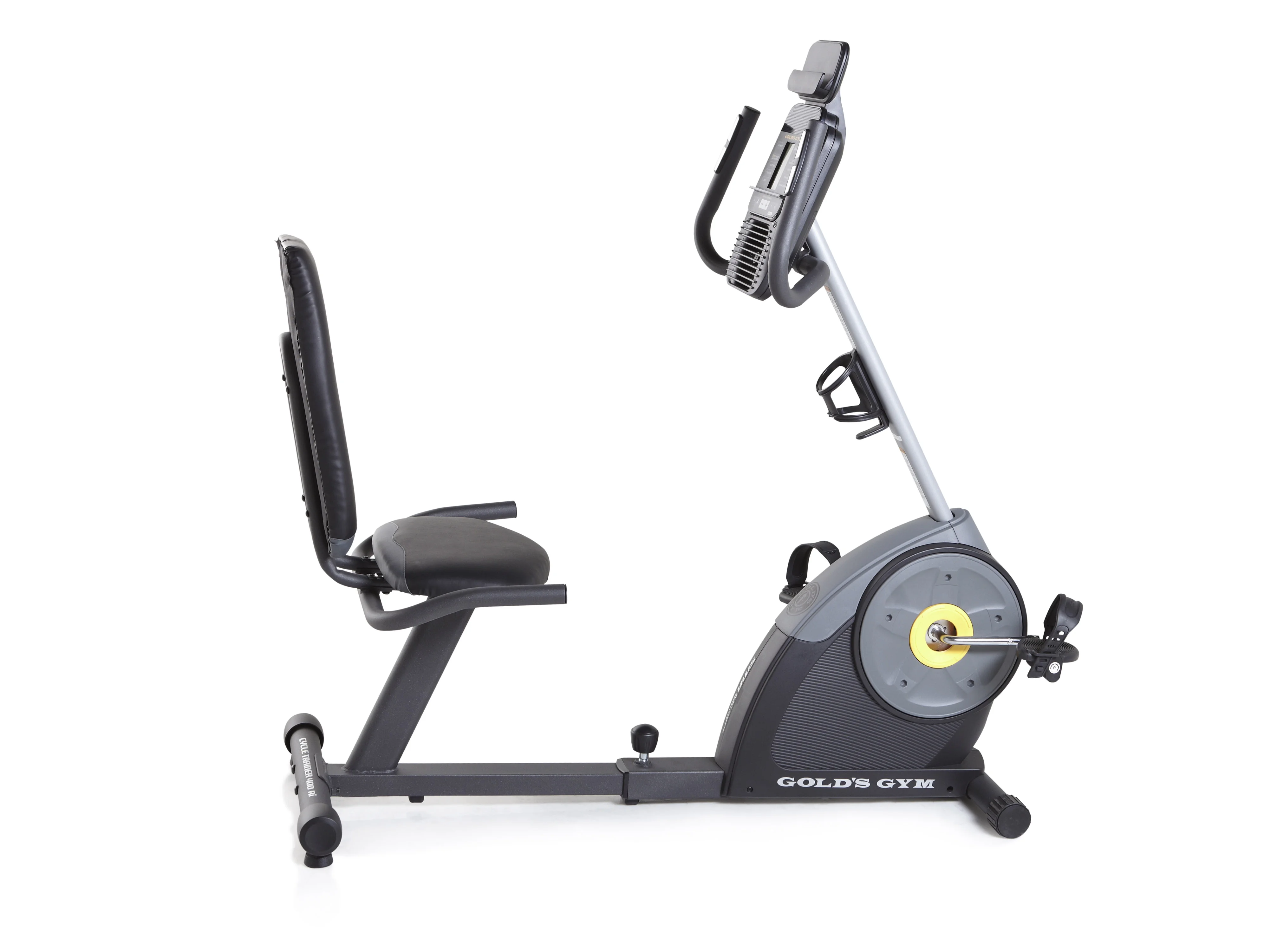 Gold’s Gym Cycle Trainer 400 Ri Recumbent Exercise Bike, iFit Compatible