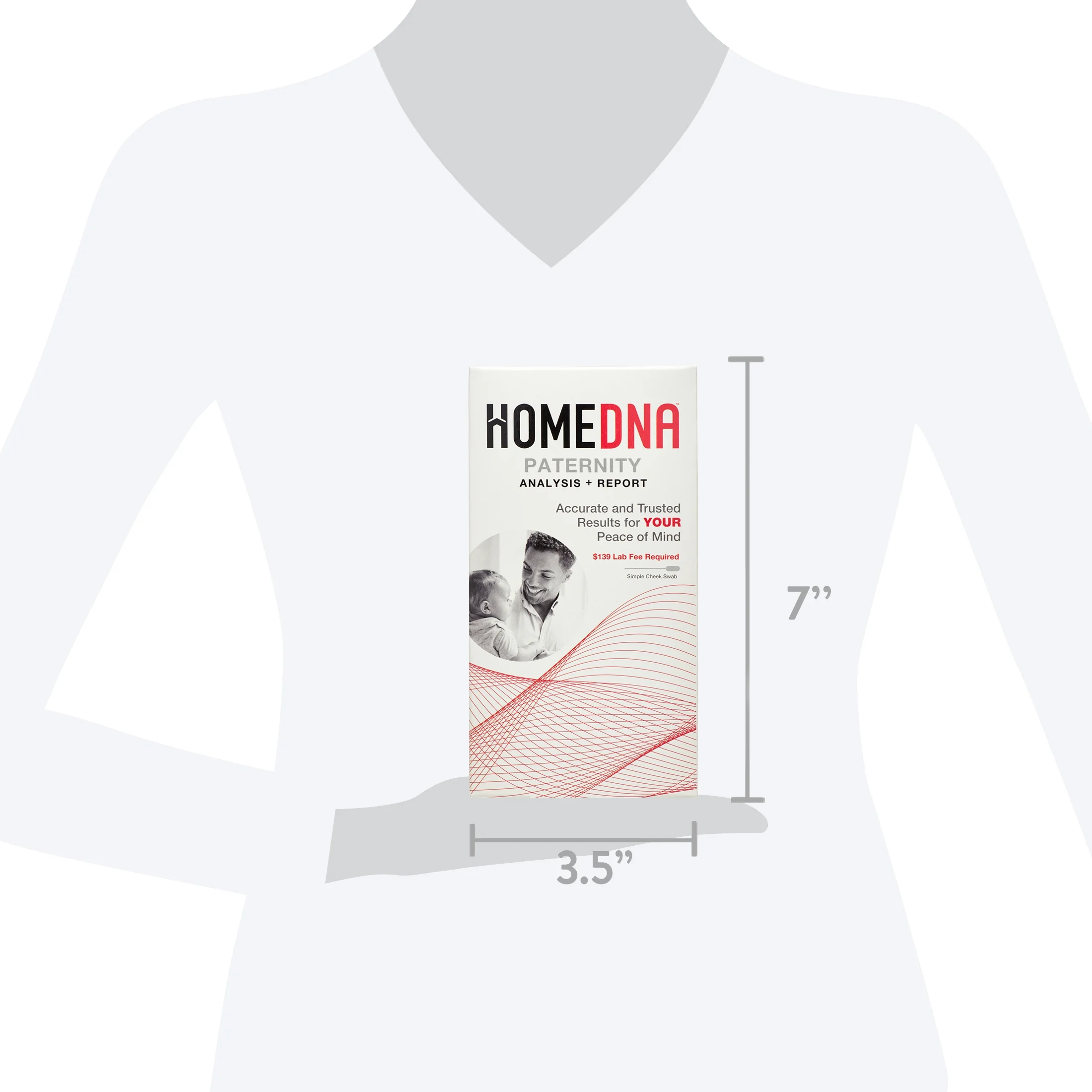 HomeDNA Paternity Test Kit for At-Home Use