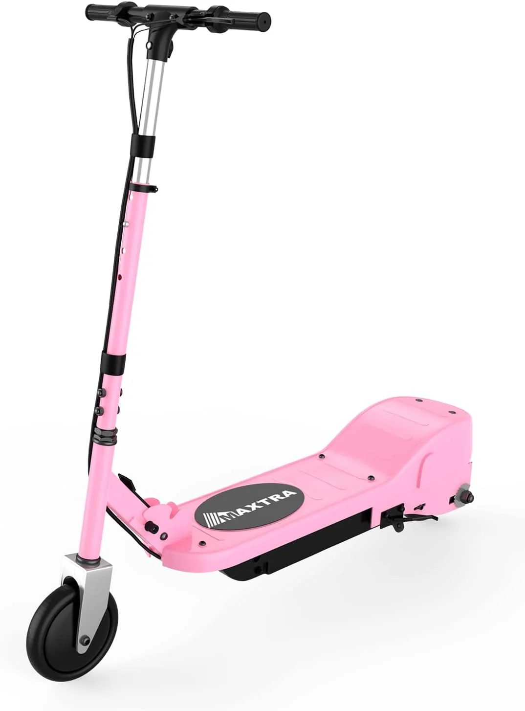 Maxtra Scooters E100 Electric Scooter for Kids Ages 6-12 – Up to 10 Mph, Foldable and Adjustable Handlebar