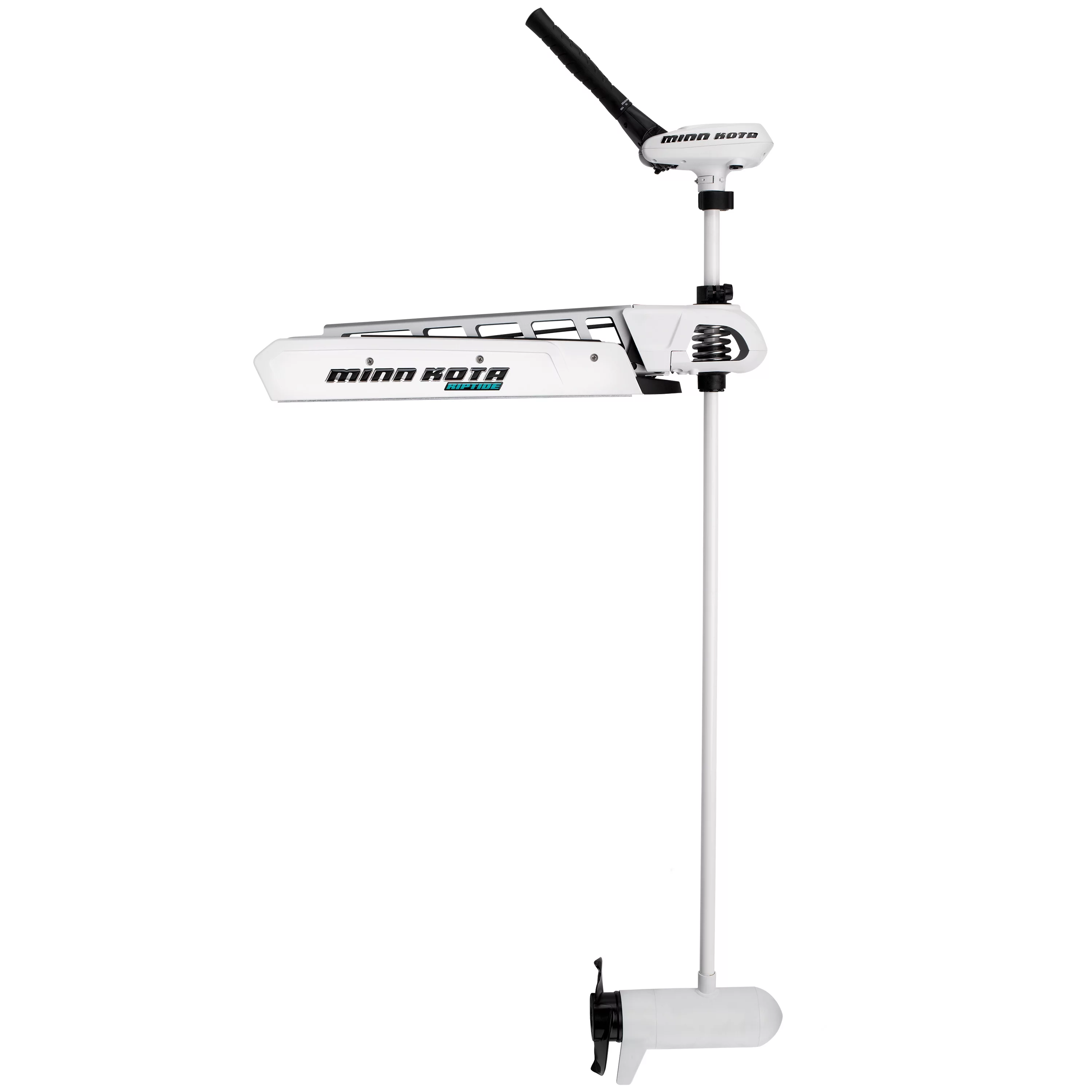 Minn Kota Riptide RT 80 Lift Assist Bow-Mount Hand Control Saltwater Trolling Motor, 62″ Shaft, 112 lbs Thrust, 36V