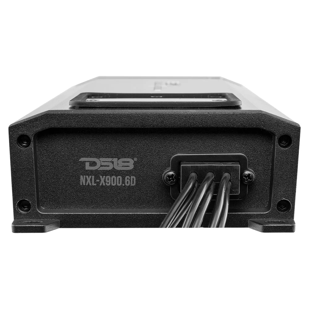 DS18 HYDRO NXL-X900.6D 6-Channel Marine Waterproof Amplifier – Class D Full-Range 150 x 6 RMS @ 4 Ohm 3000 Watts Peak