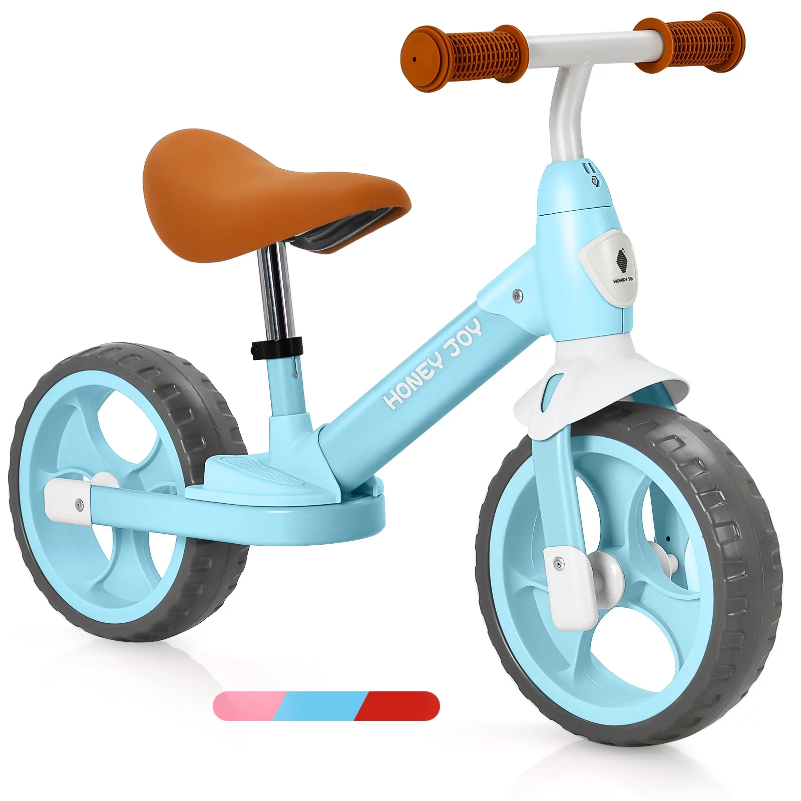 Infans Kids Balance Bike Toddler Training Bicycle w/ Feetrests for 2-5 Years Old Blue