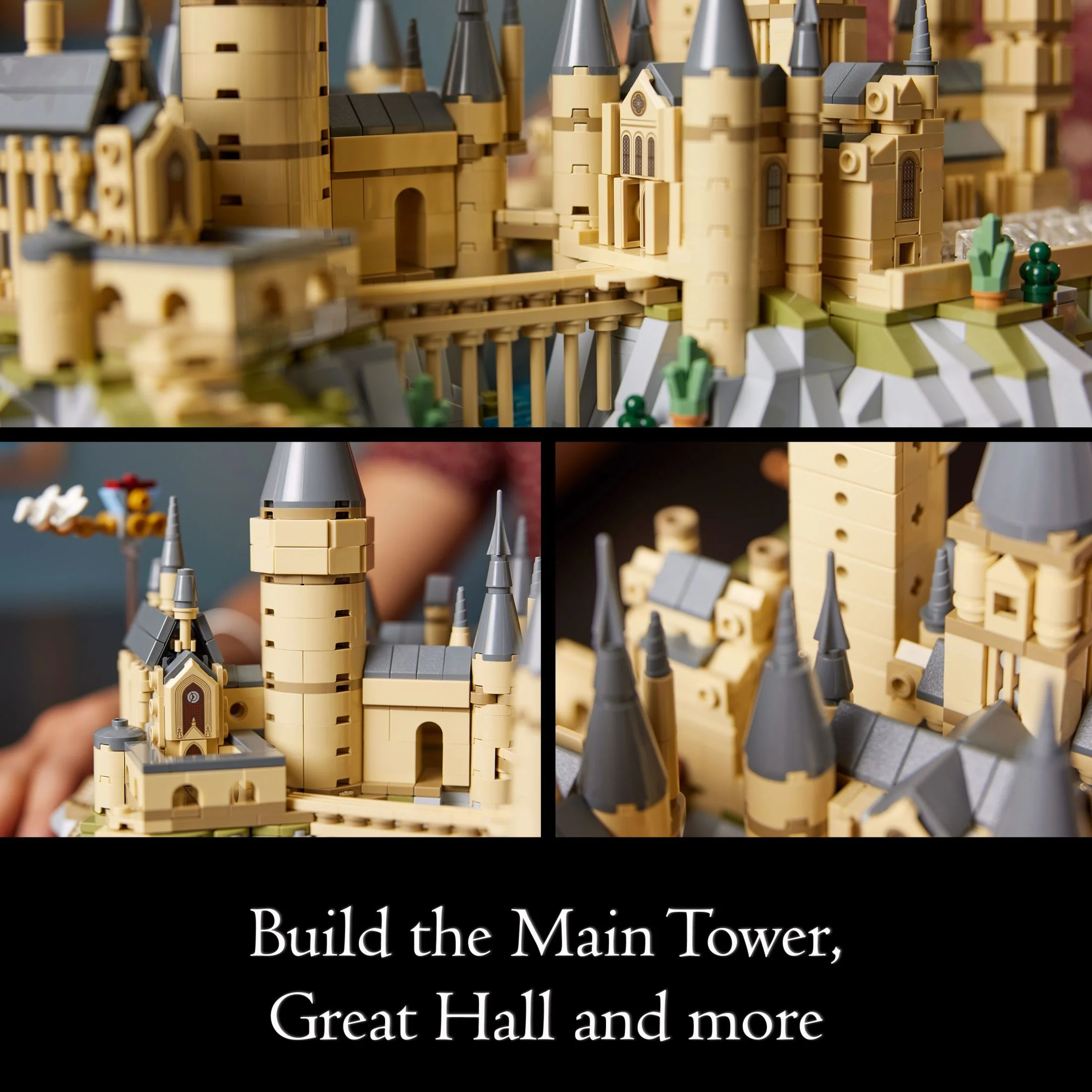 LEGO Harry Potter Hogwarts Castle and Grounds 76419 Building Set, Gift Idea for Adults, Collectible Harry Potter Playset, Recreate Iconic Scenes from the Wizarding World