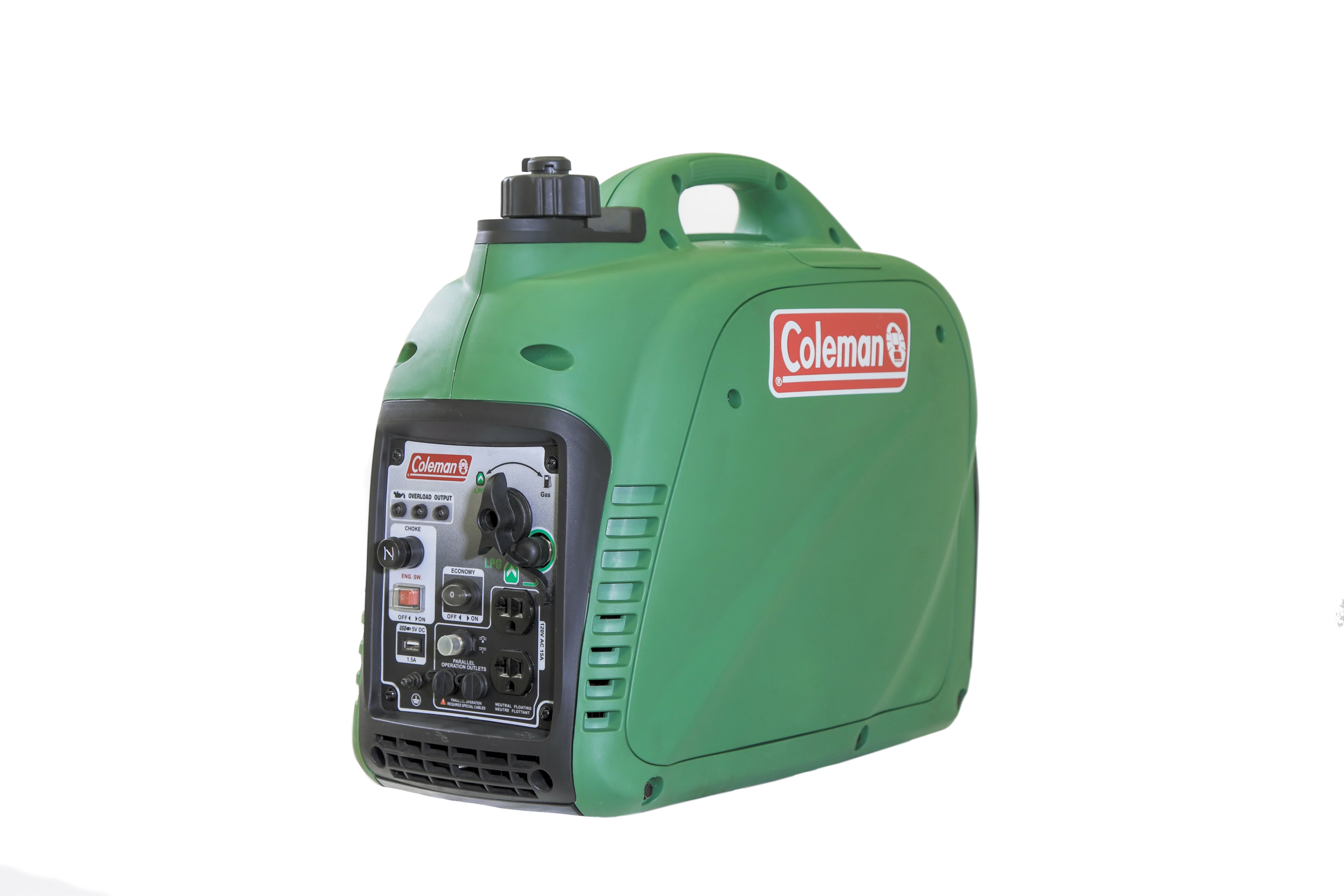 Coleman DF220 Gas Powered 2200w Power Ride-On Generator