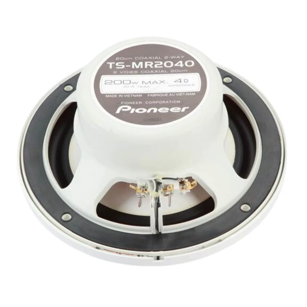 New Pioneer TS-MR2040 Marine Speakers 8-Inch 200-Watt Coaxial