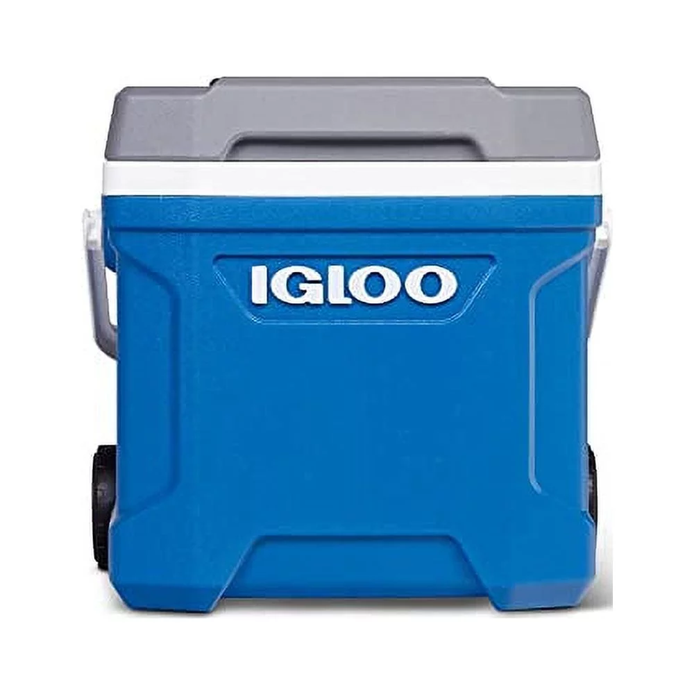 Igloo Latitude 16 Qt. 2-Wheeled Cooler, Blue 34825