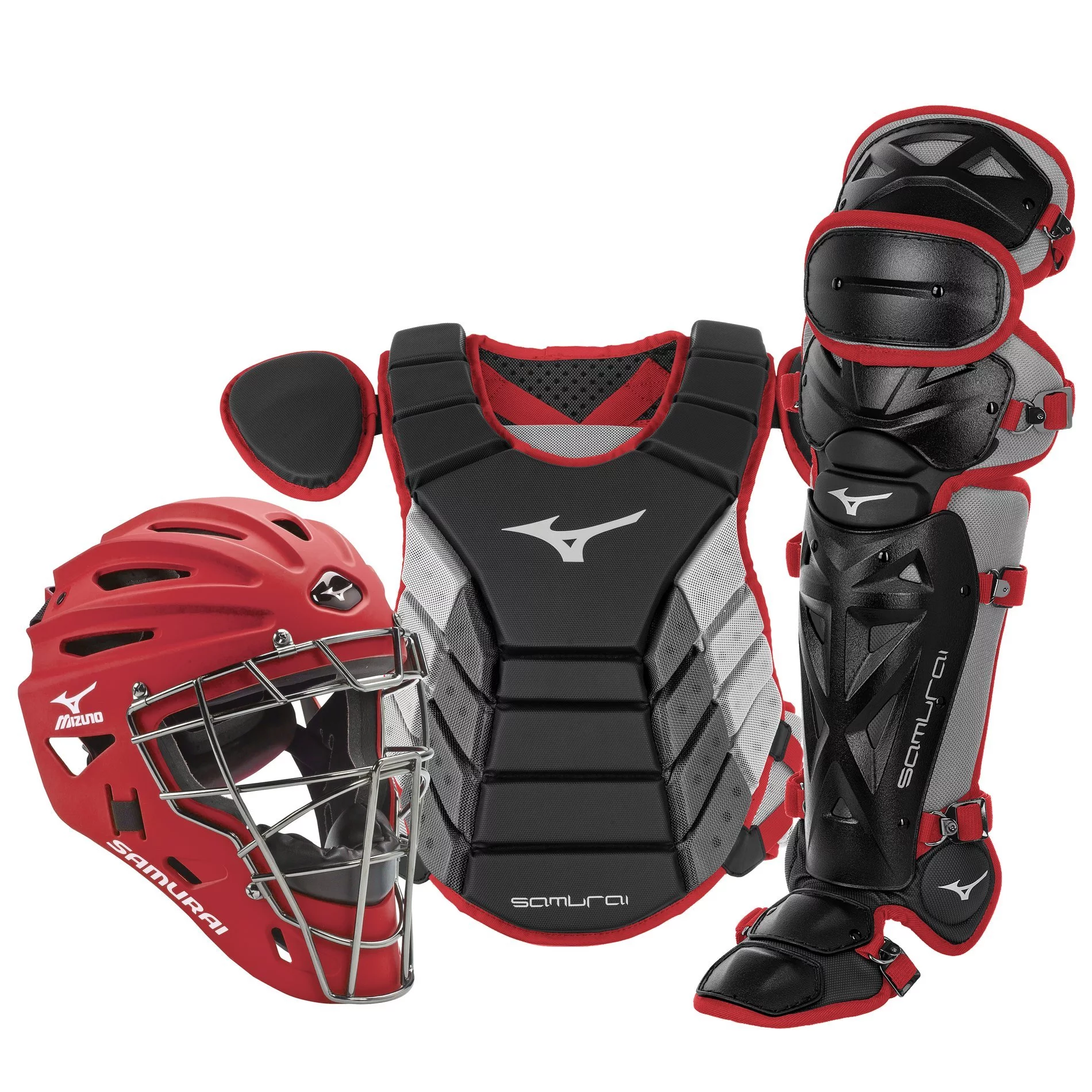 Mizuno Samurai Youth 14″ Baseball Boxed Catcher’s Gear Set 14″