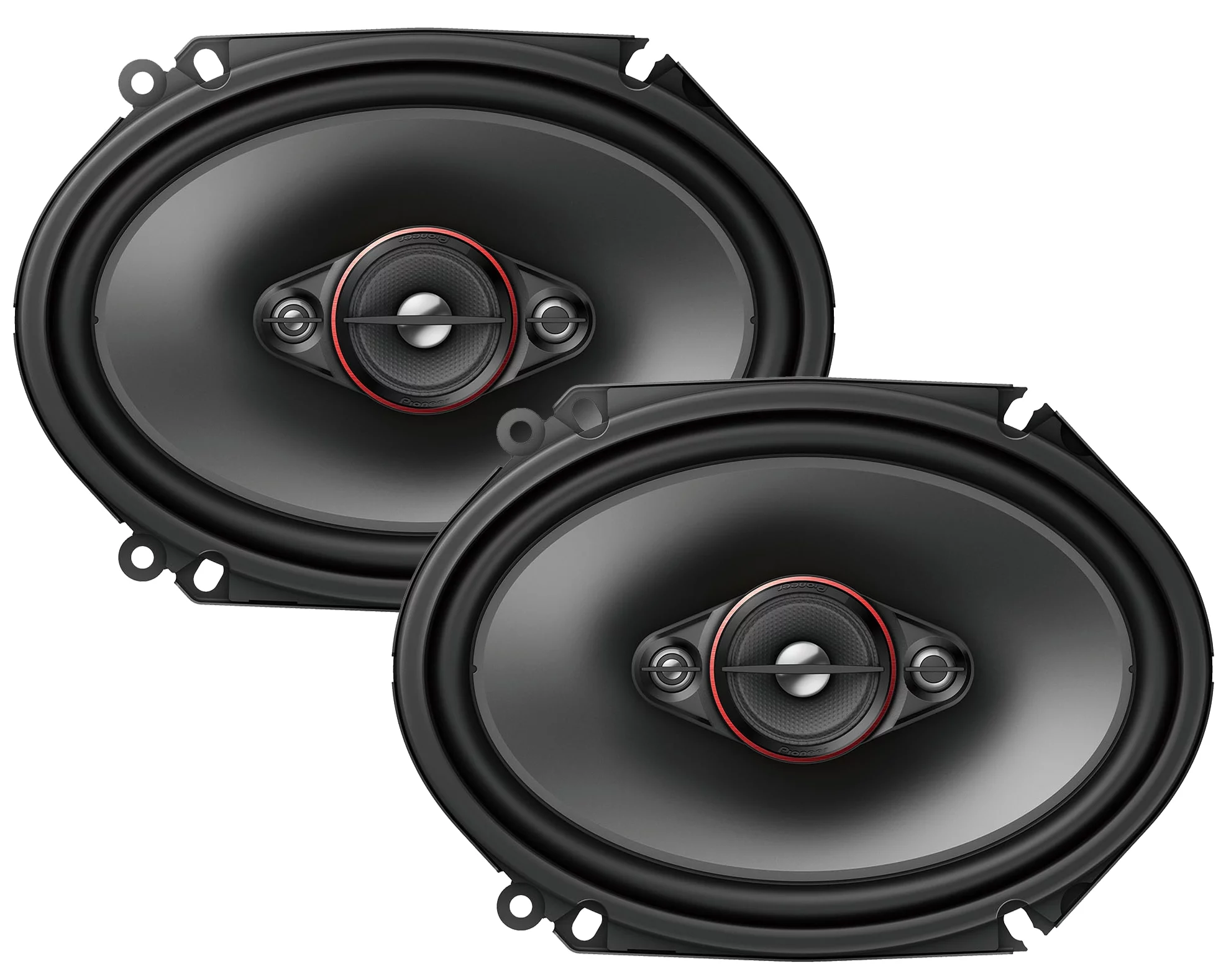 Pioneer TS-800M 6″x8″ 4-Way Full Range Coaxial Car Stereo Speakers, 350W Max Power