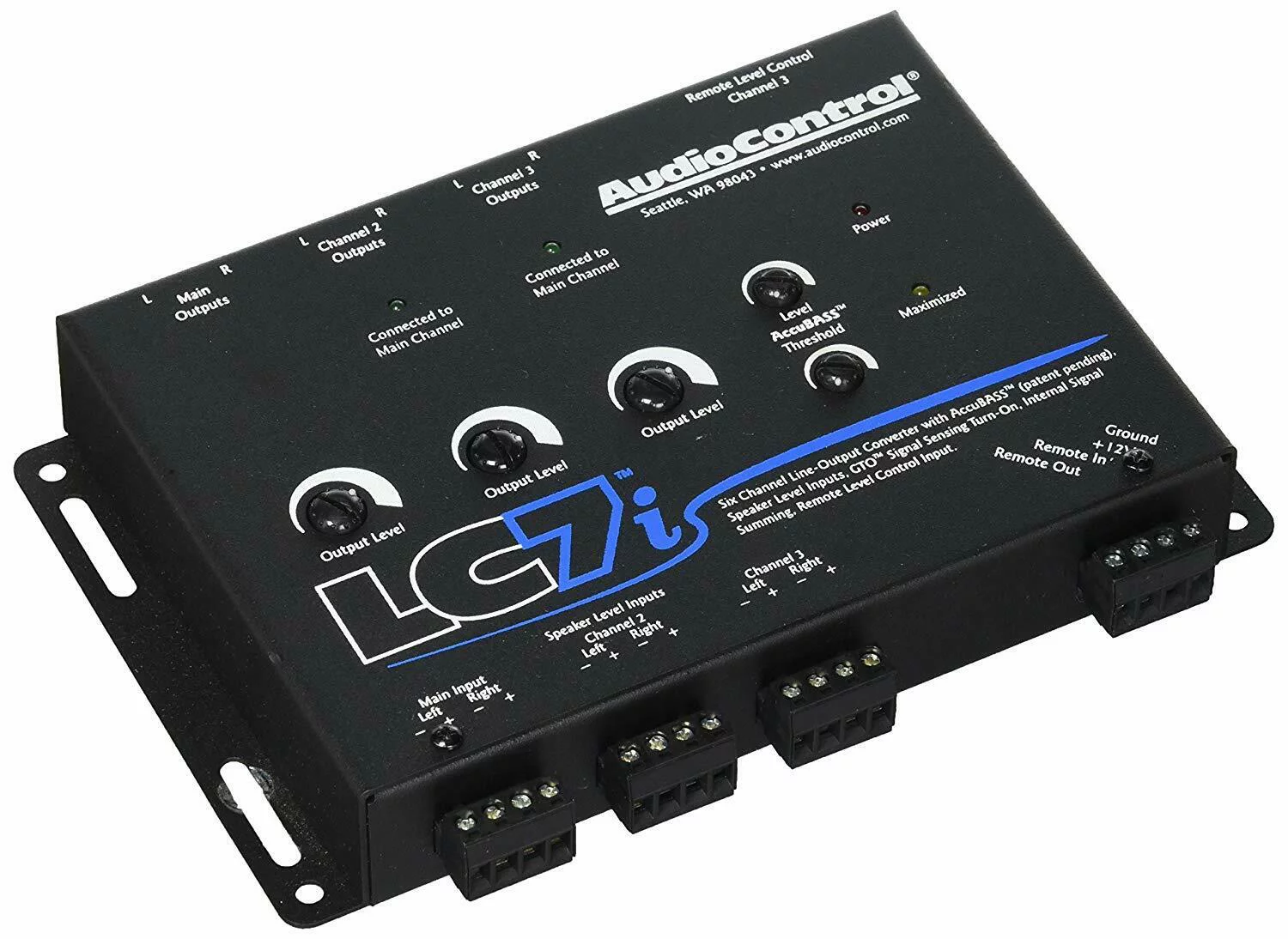 AudioControl LC7i 6-Channel Line Output Converter with AccuBASS