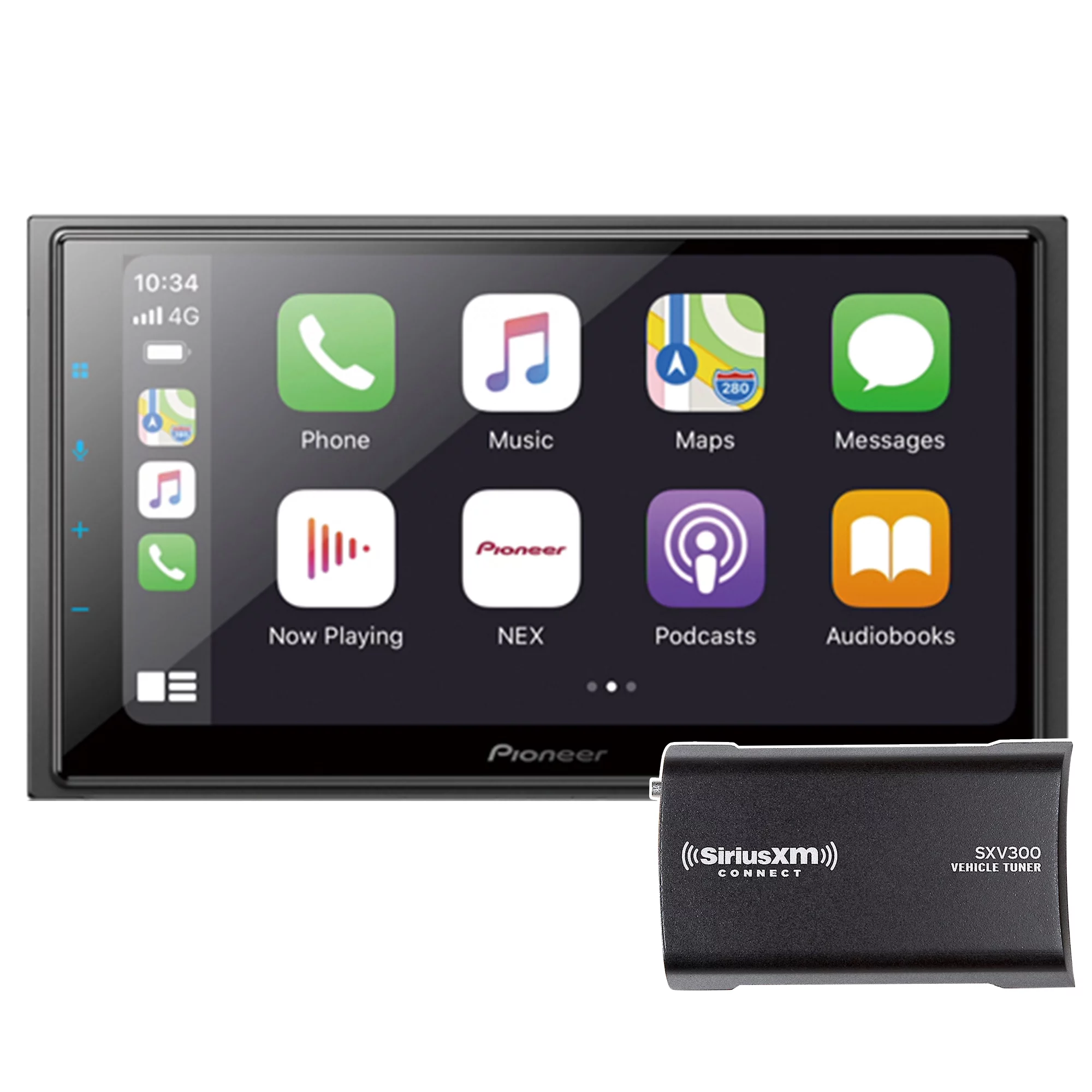 New Pioneer DMH-W4660NEX 6.8″ Mechless Digital Media Receiver & SiriusXM Tuner