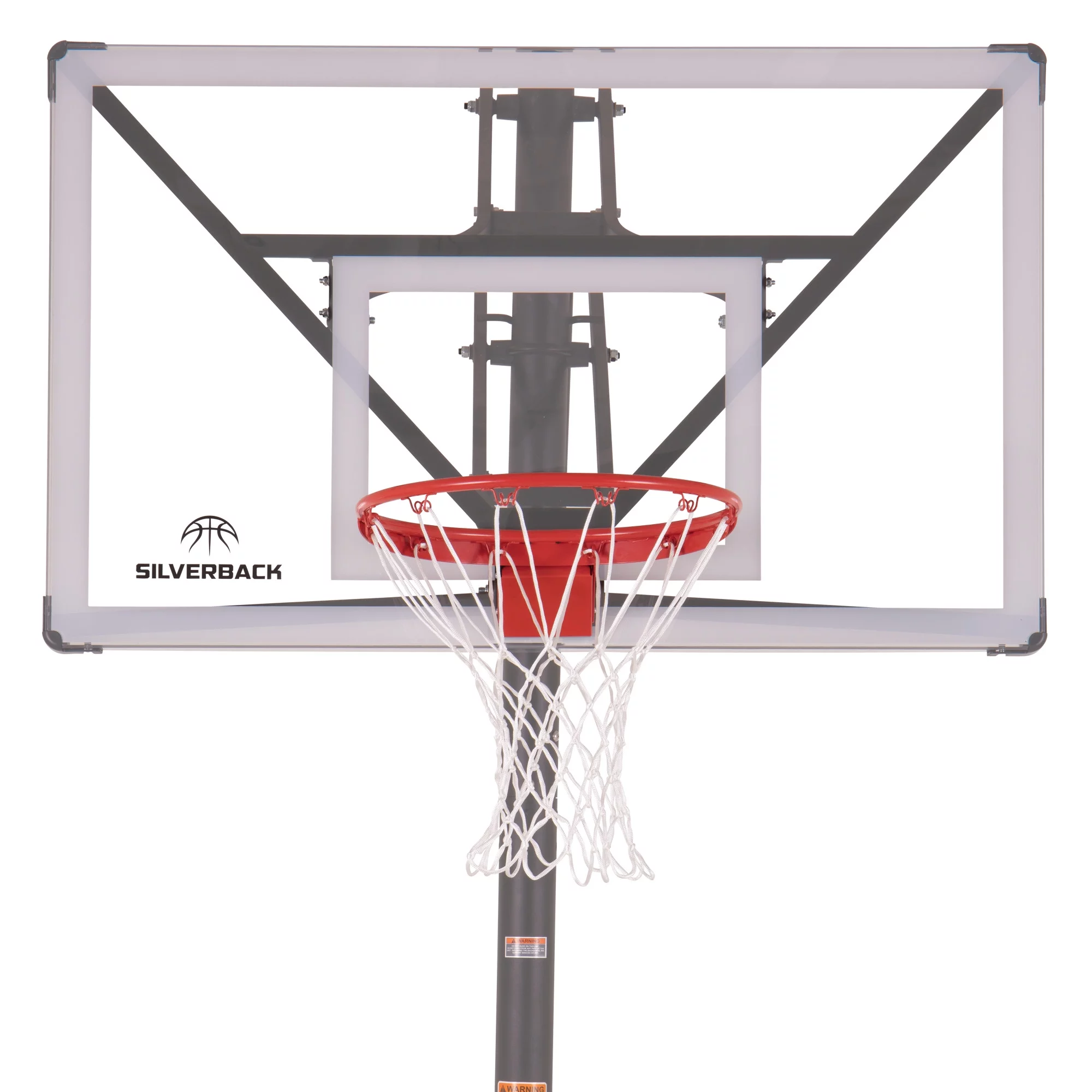 Silverback SBX 54″ In-Ground Basketball Hoop with Adjustable-Height Backboard