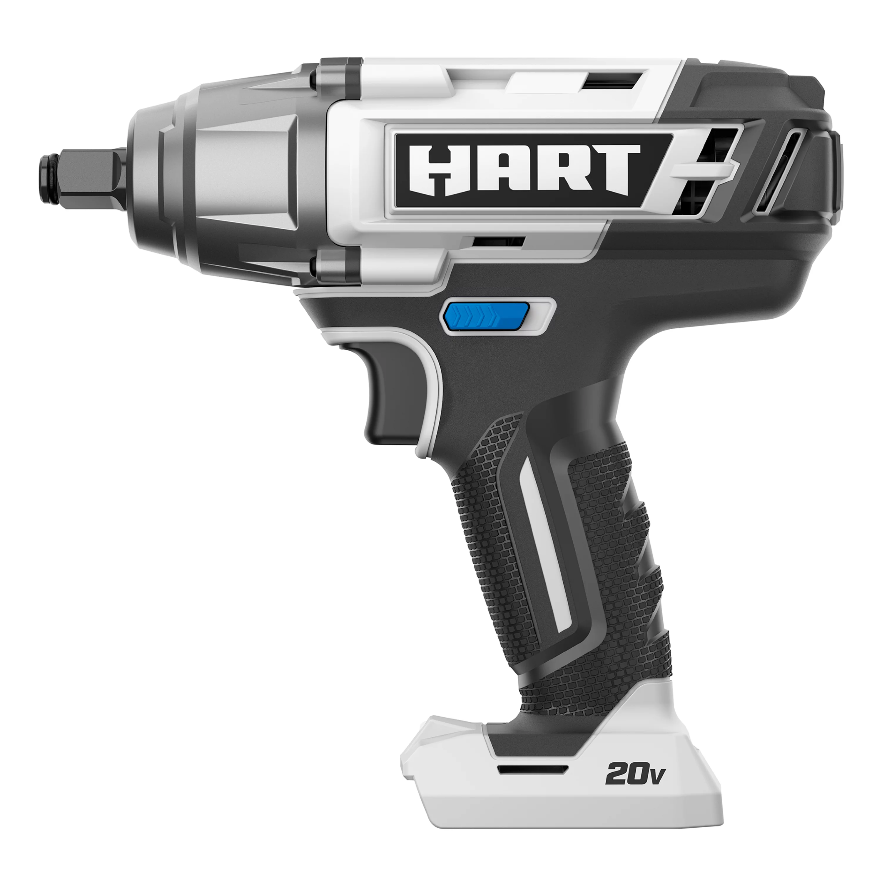 HART 20-Volt 1/2-inch Battery-Powered Impact Wrench (Battery Not Included)