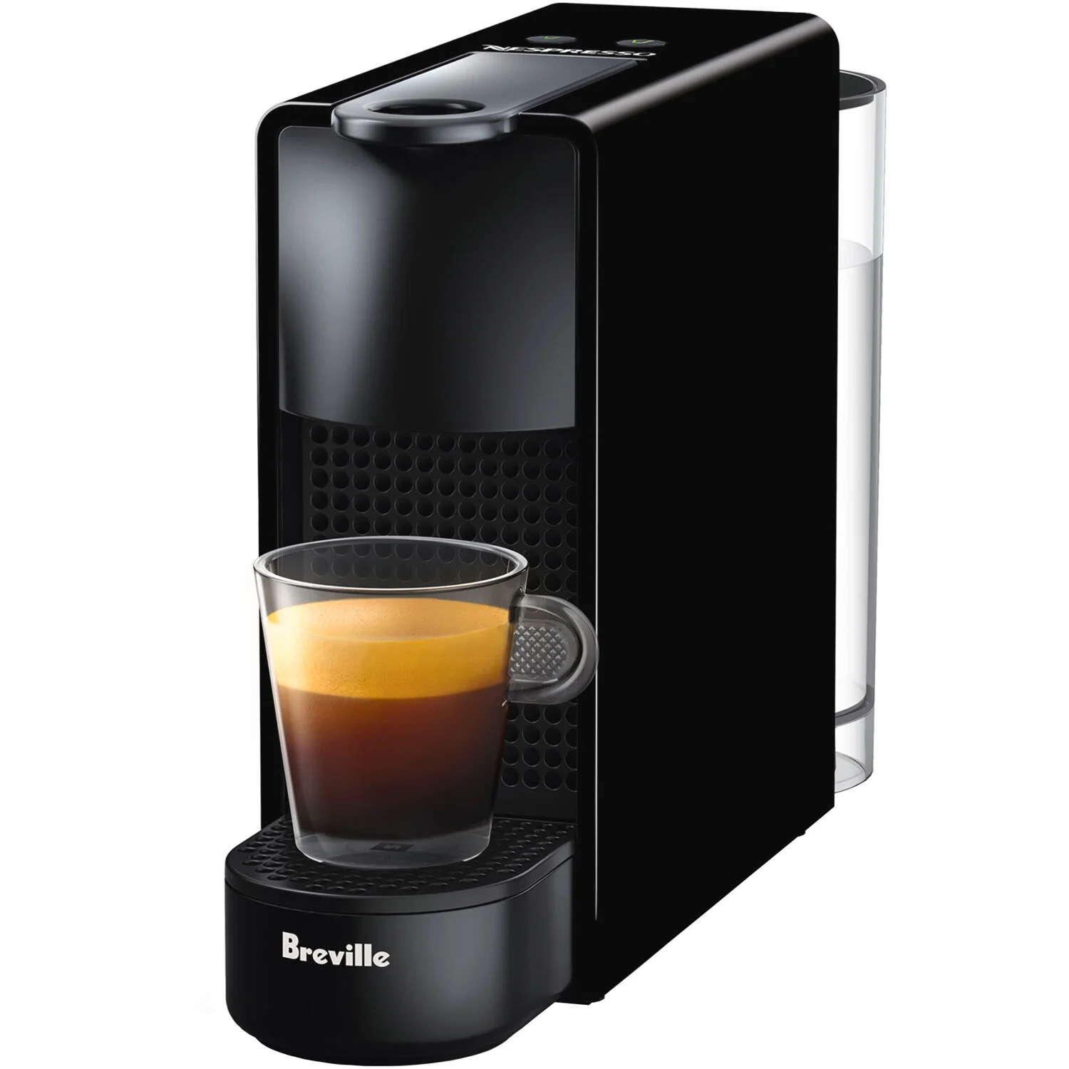 Breville Nespresso Essenza Mini Single-Serve Machine in Piano Black