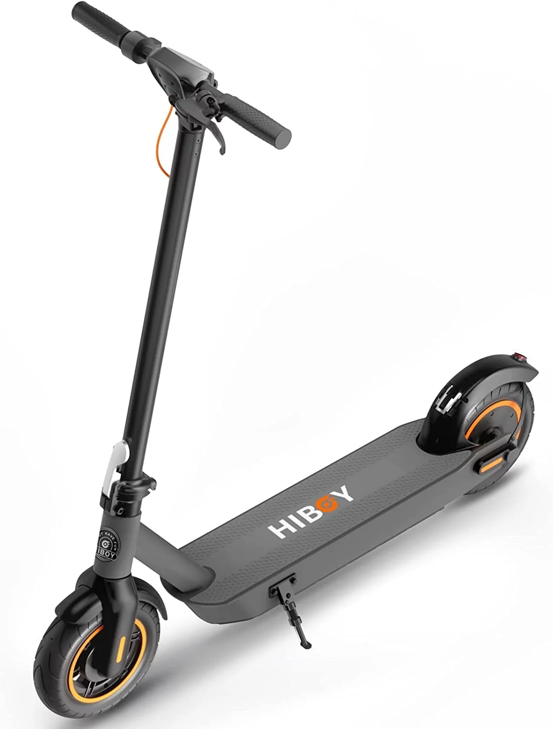 Hiboy S2 MAX Electric Scooter, Upgraded 500W Motor, 10″ Air-filled Tires, 40.4 Miles Range & 19 mph, Portable Commuting Electric Scooter for Adults Refurbished