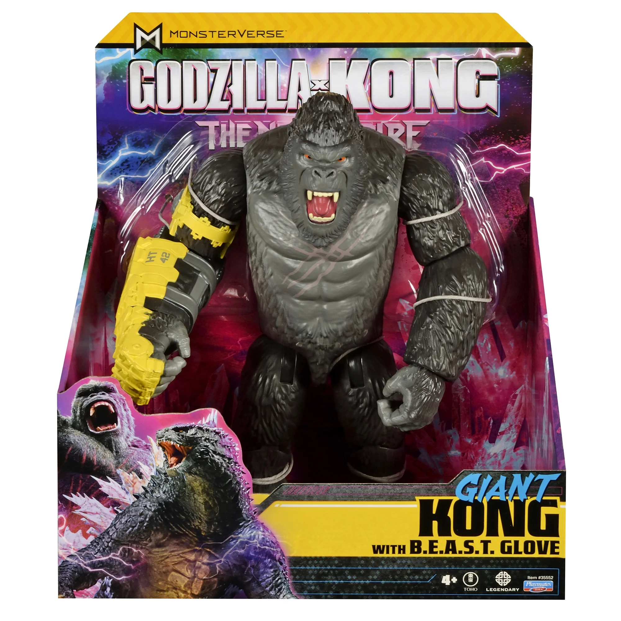 Godzilla x Kong: 11″ Giant Kong Figure by Playmates Toys