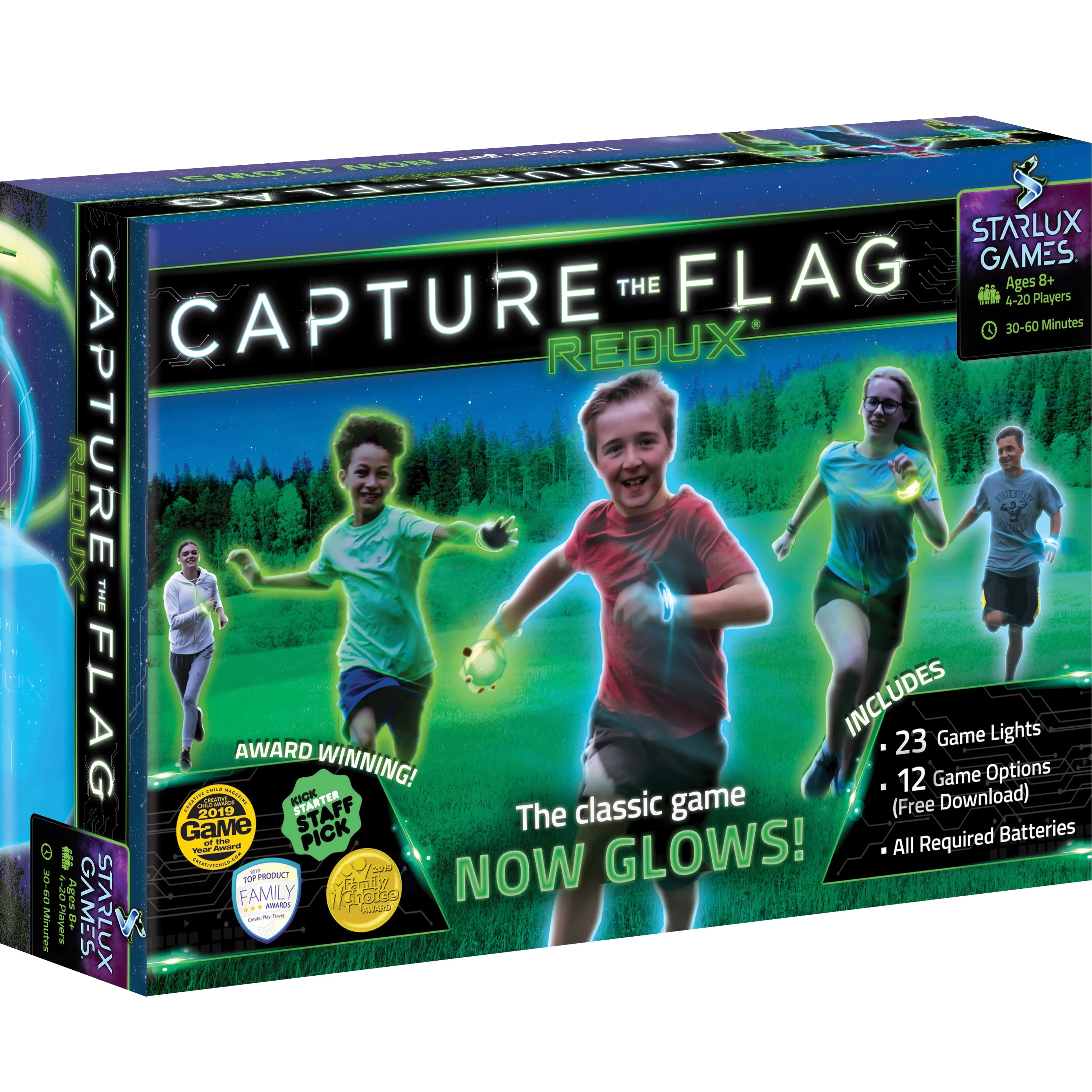 REDUX: The Original Glow in the Dark Capture the Flag Outdoor Game