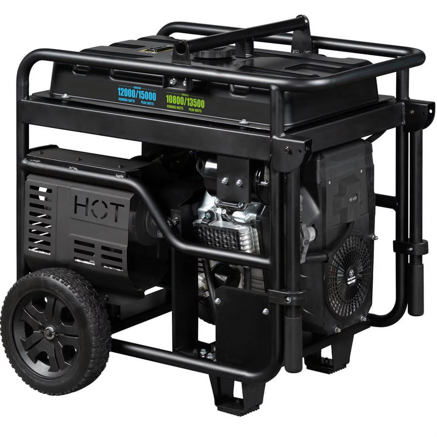 Westinghouse 15,000 Peak Watt Dual Fuel Portable Generator, Gas or Propane, Home Backup, CO Sensor