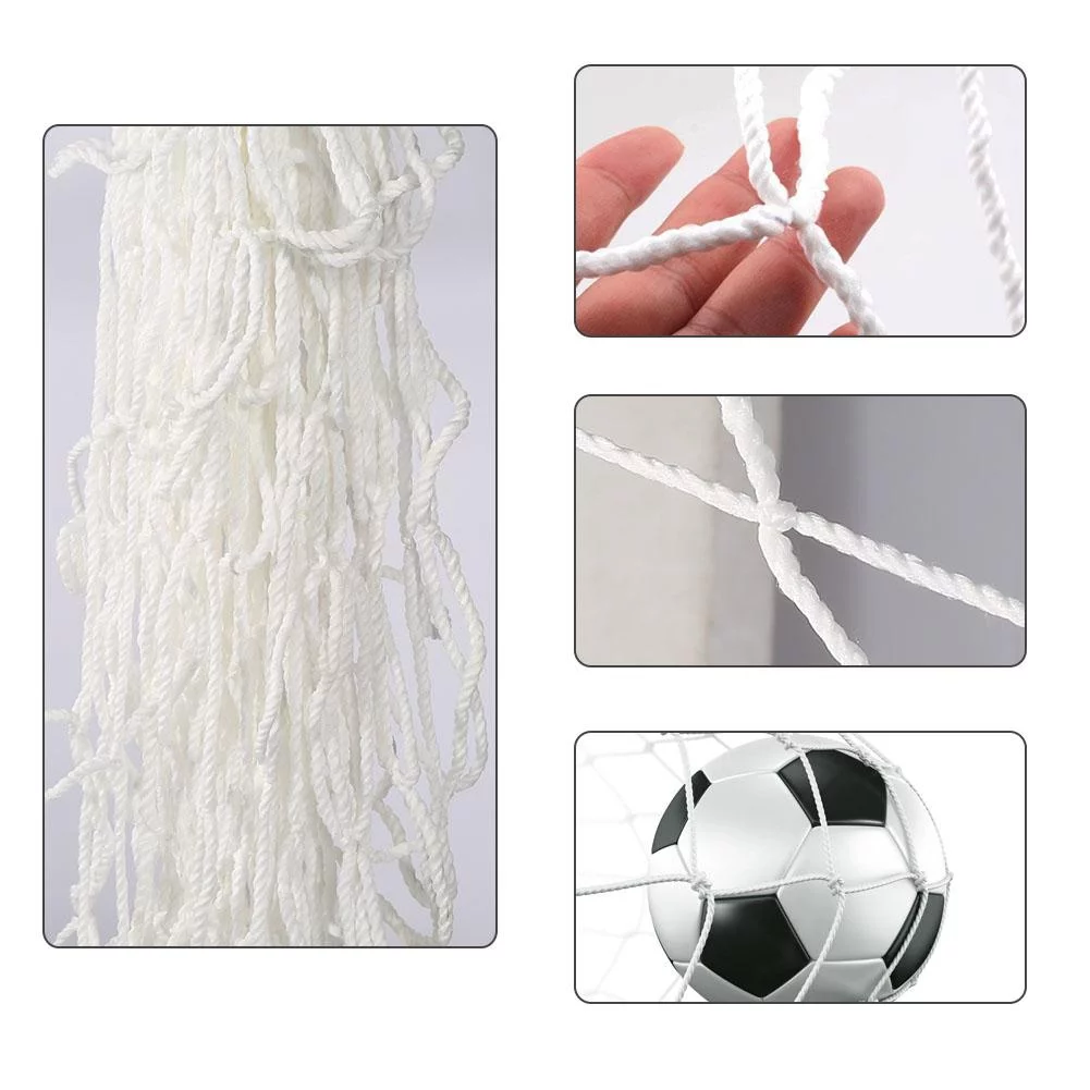 Yosoo Full Size Football Soccer Net Sports Replacement Soccer Goal Post Net for Sports Match Training, Goal Net, Soccer Equipment