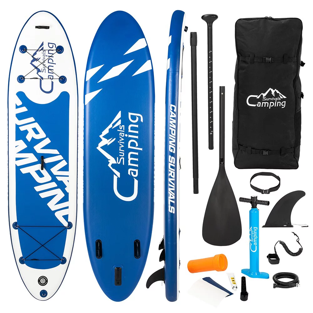 Sotop 11Ft Inflatable Stand Up Paddle Board SUP with Carrying Bag, Fit for Youth & Adult Paddleboard