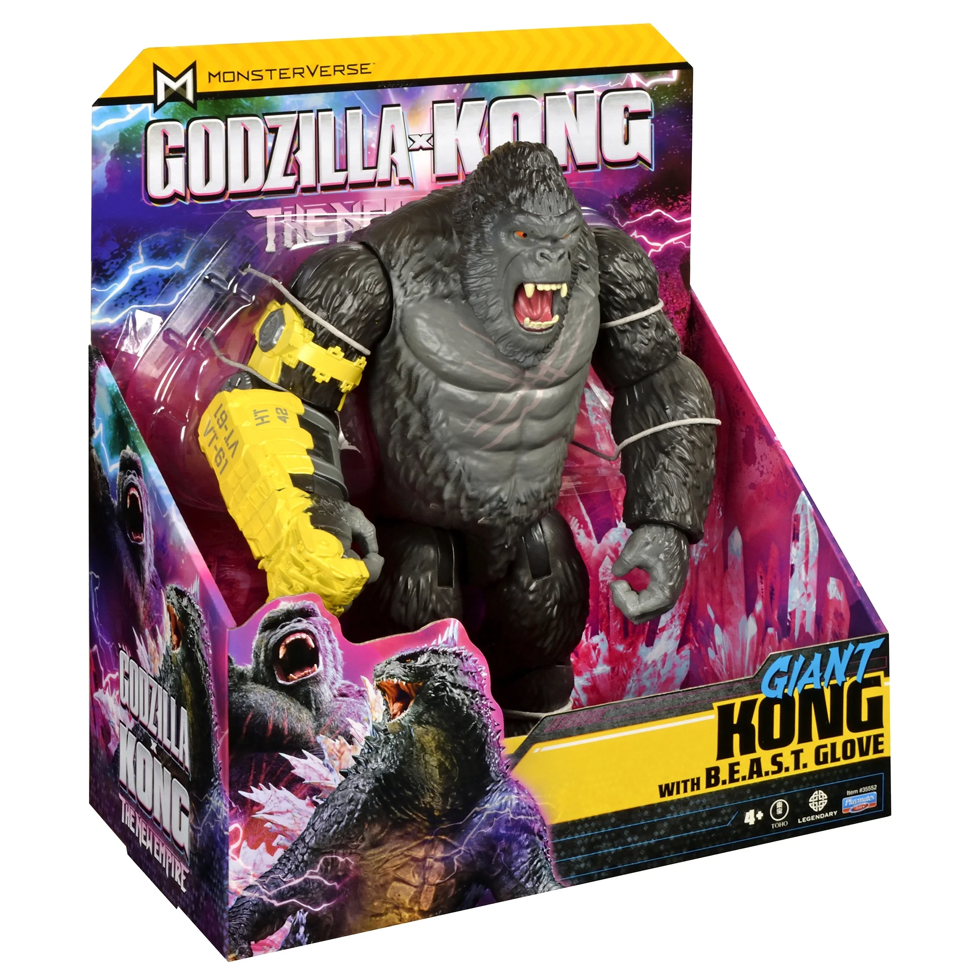 Godzilla x Kong: 11″ Giant Kong Figure by Playmates Toys