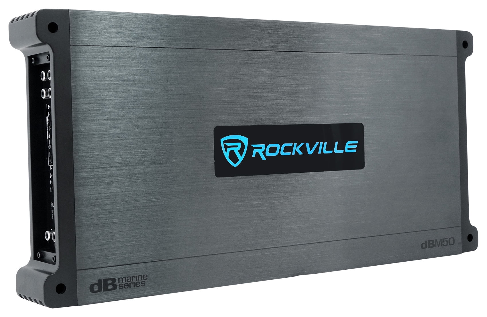 Rockville DBM50 4000 Watt/980w RMS 5 Channel Marine/Boat Amplifier Amp+Mic