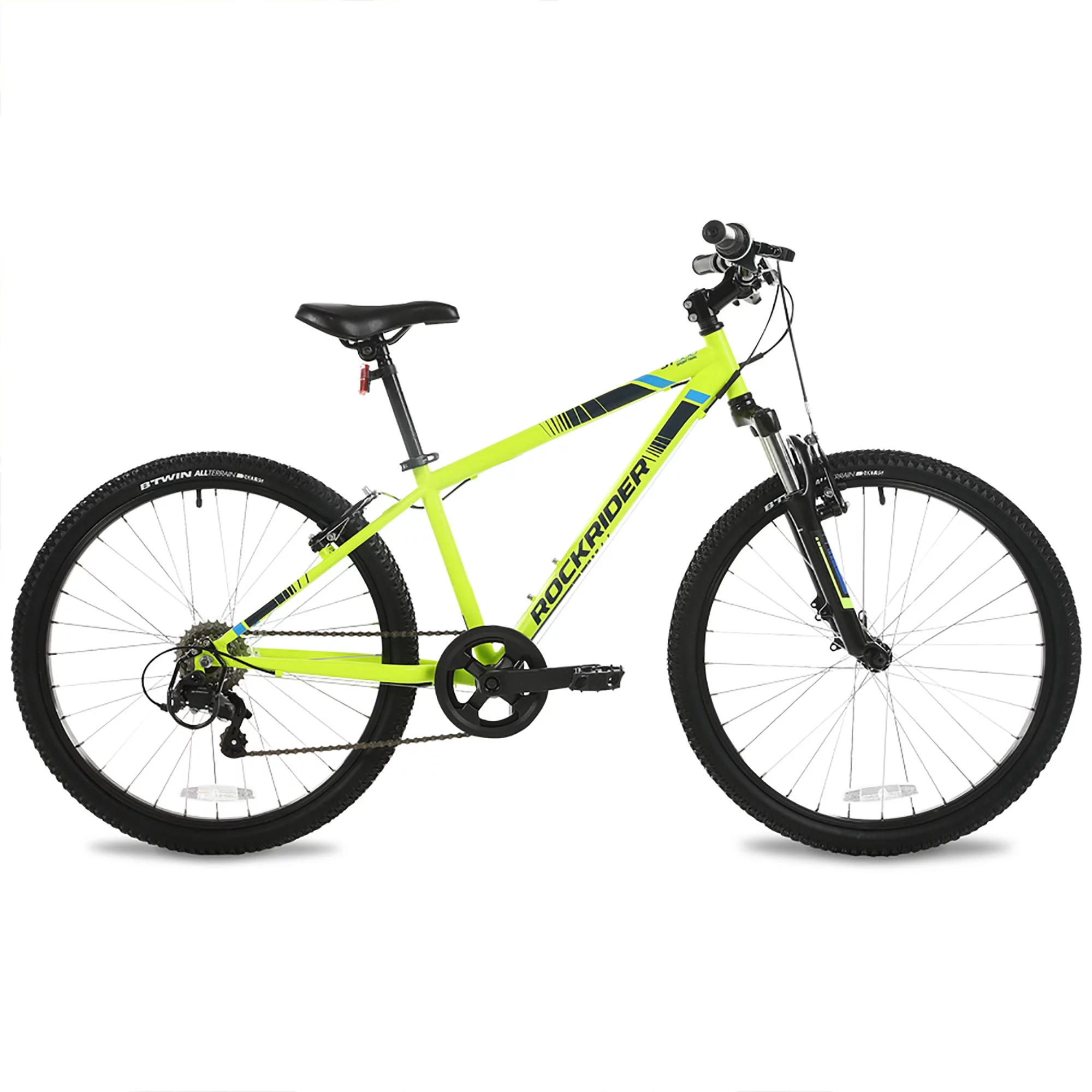 Decathlon Rockrider ST500, Mountain Bike, 24″, Kids 4’5″ to 4’11”