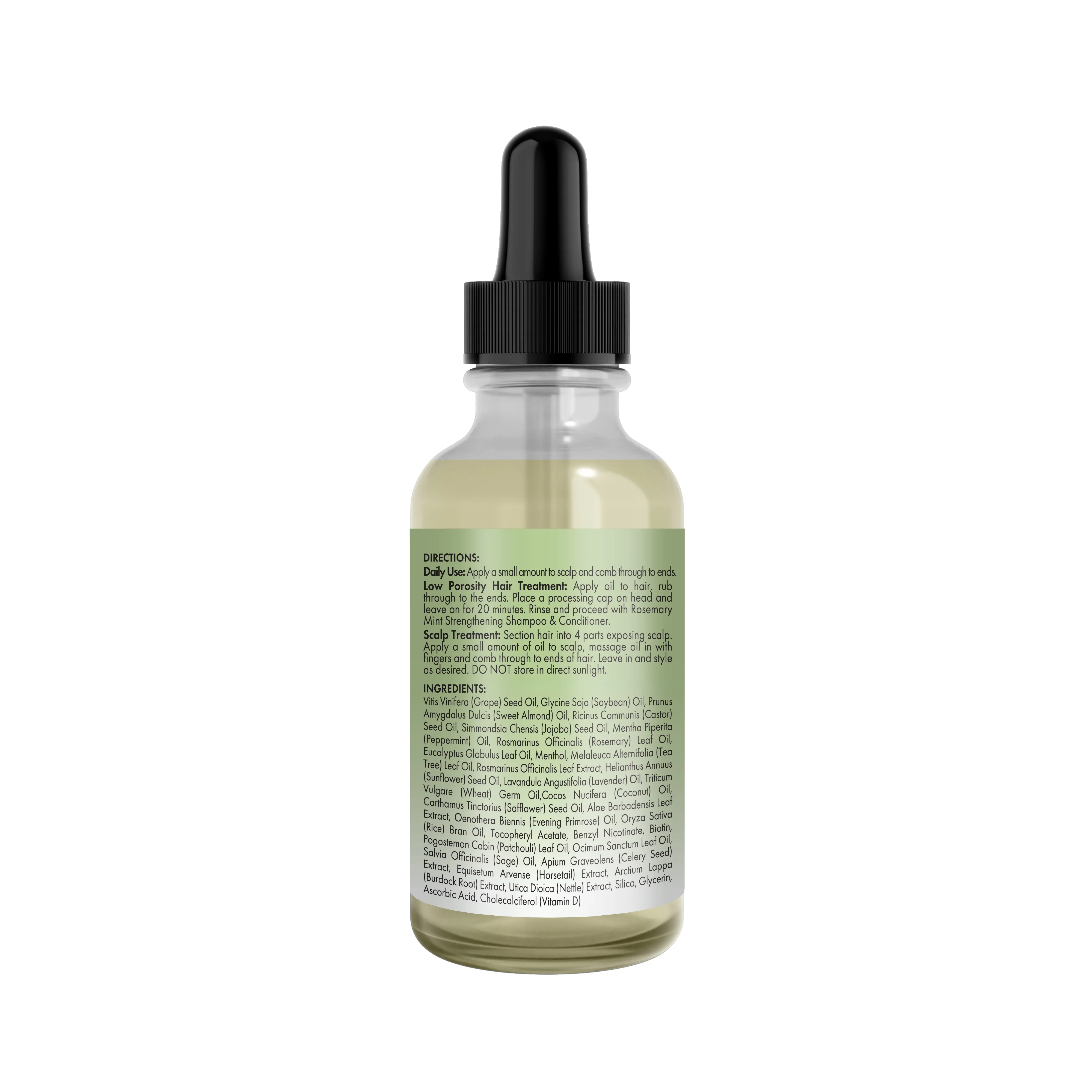 Mielle Rosemary Mint Light Scalp & Hair Oil 2 oz