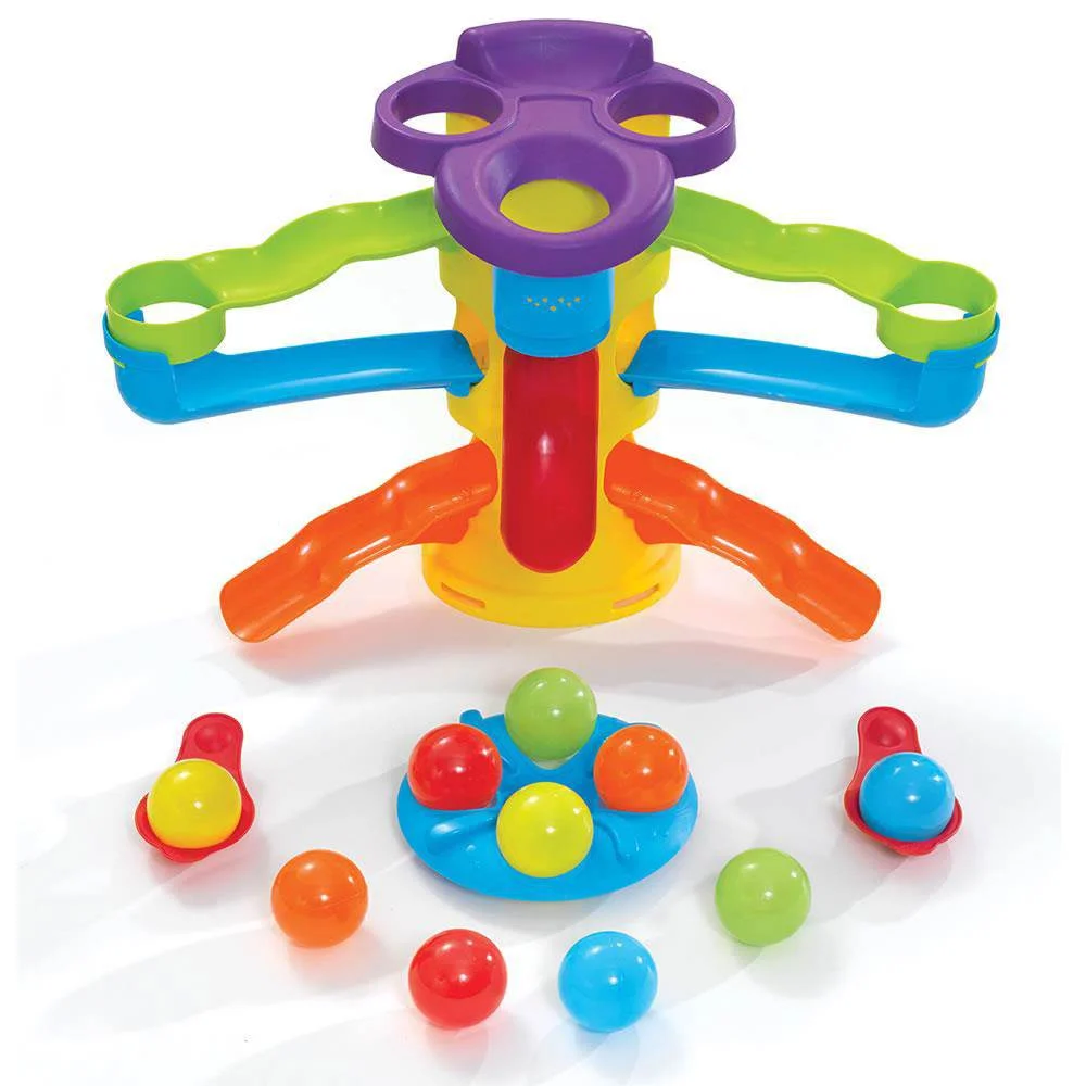 Step2 Busy Ball Green Plastic Water Table for Toddlers